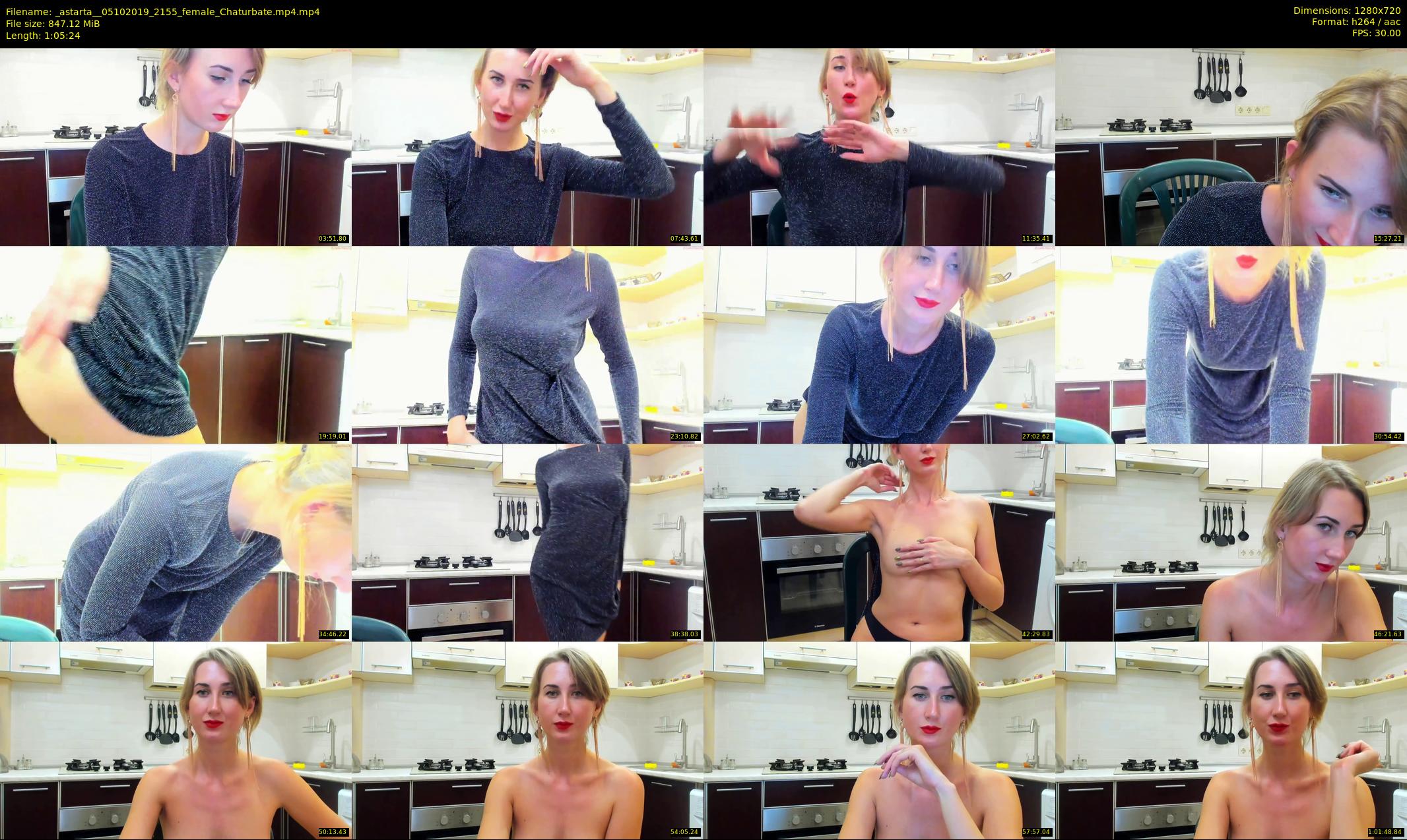 _astarta_ — 66 minute Chaturbate female cam show recording, 720p, Oct 5, 2019