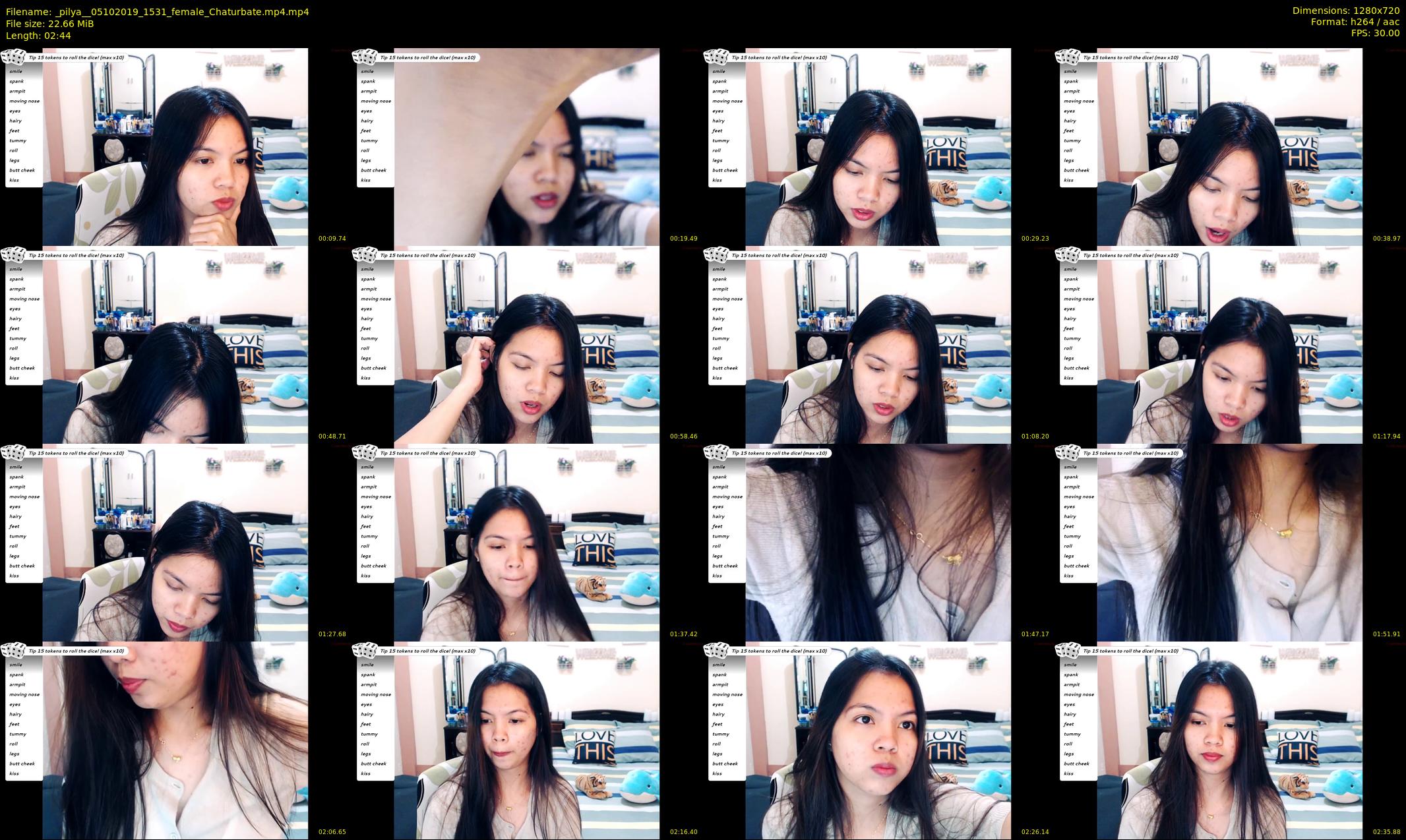 _pilya_ — 3 minute Chaturbate female cam show recording, 720p, Oct 5, 2019