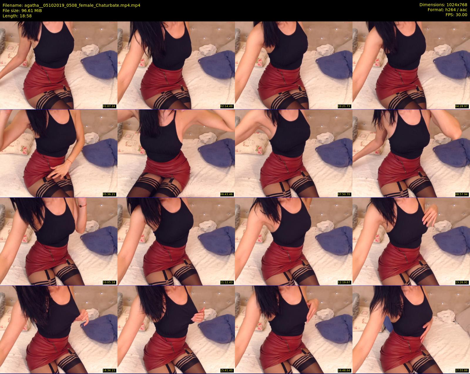 agatha_ — 19 minute Chaturbate female cam show recording, 720p, Oct 5, 2019