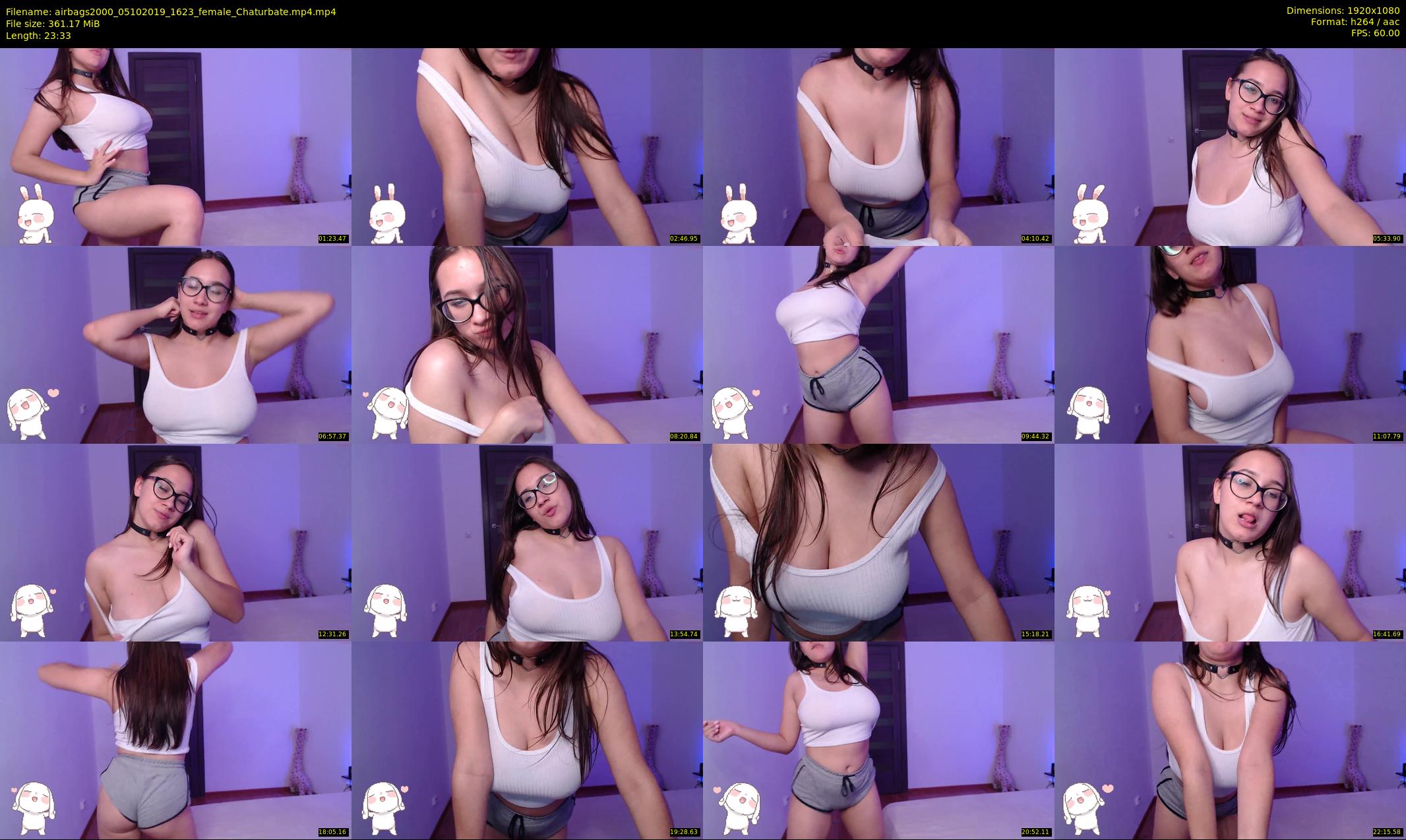 airbags2000 — 24 minute Chaturbate female cam show recording, 1080p, Oct 5, 2019