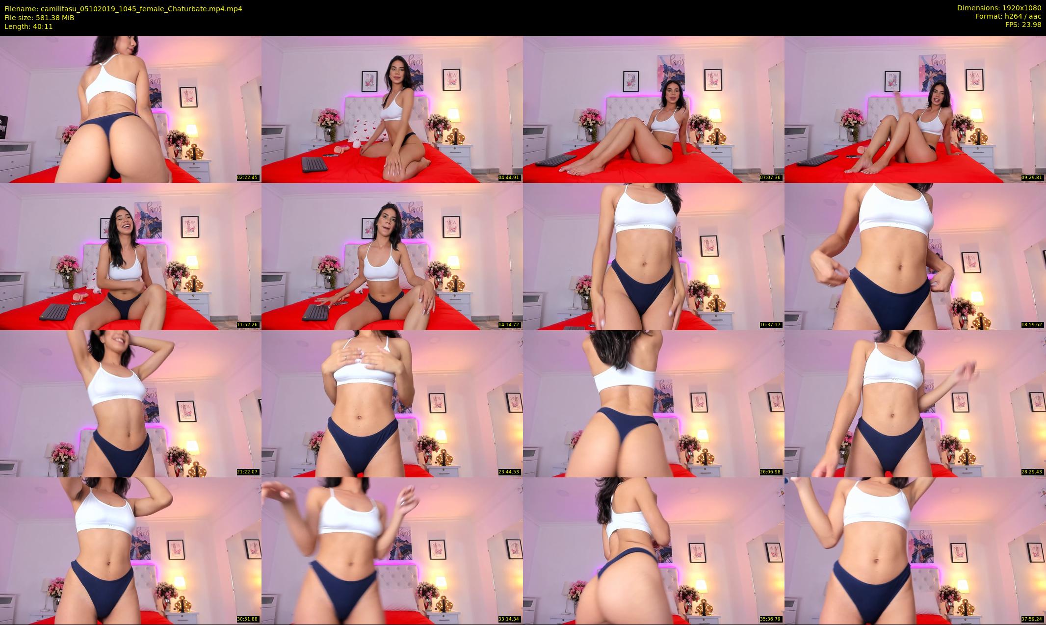camilitasu — 41 minute Chaturbate female cam show recording, 1080p, Oct 5, 2019