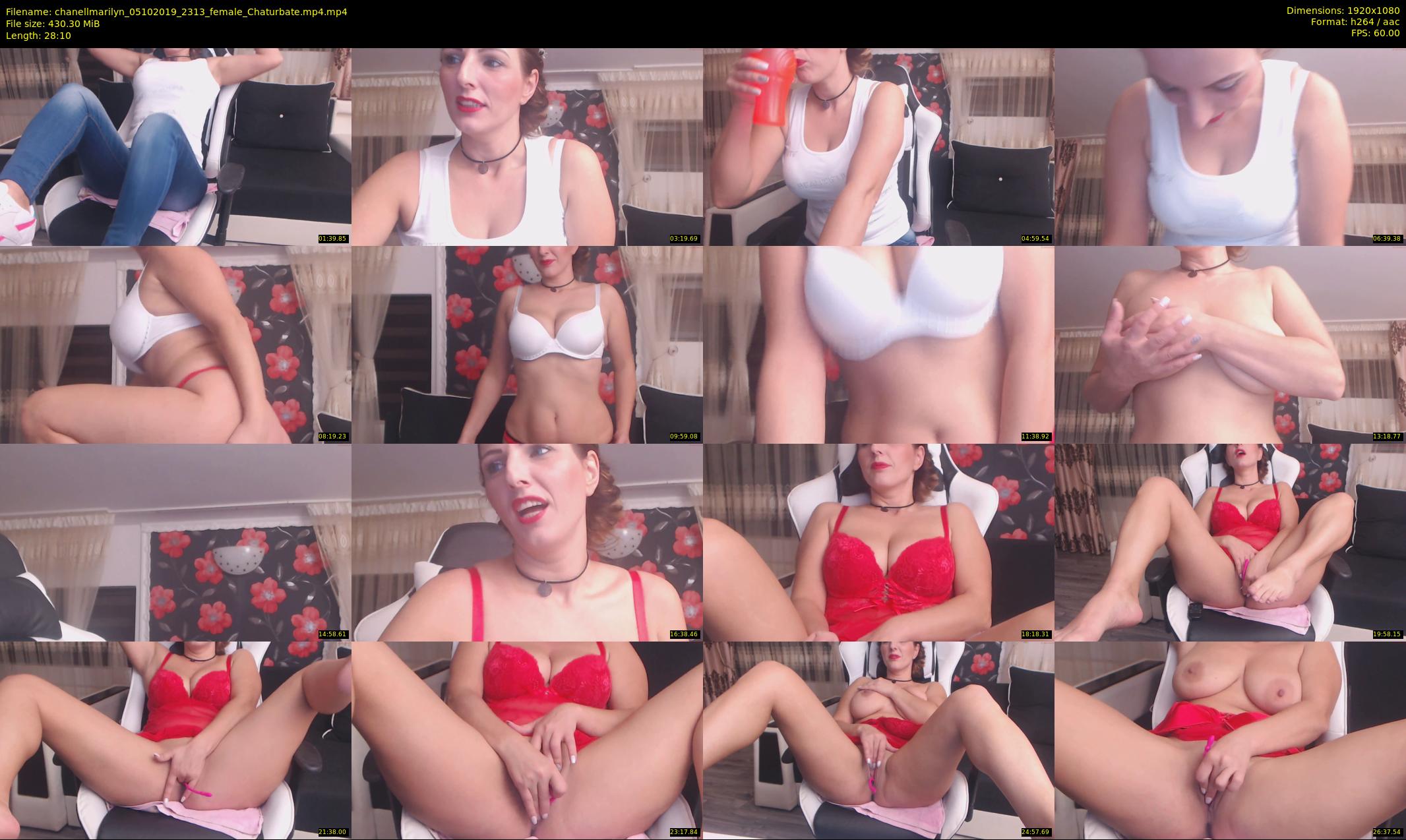 chanellmarilyn — 29 minute Chaturbate female cam show recording, 1080p, Oct 5, 2019