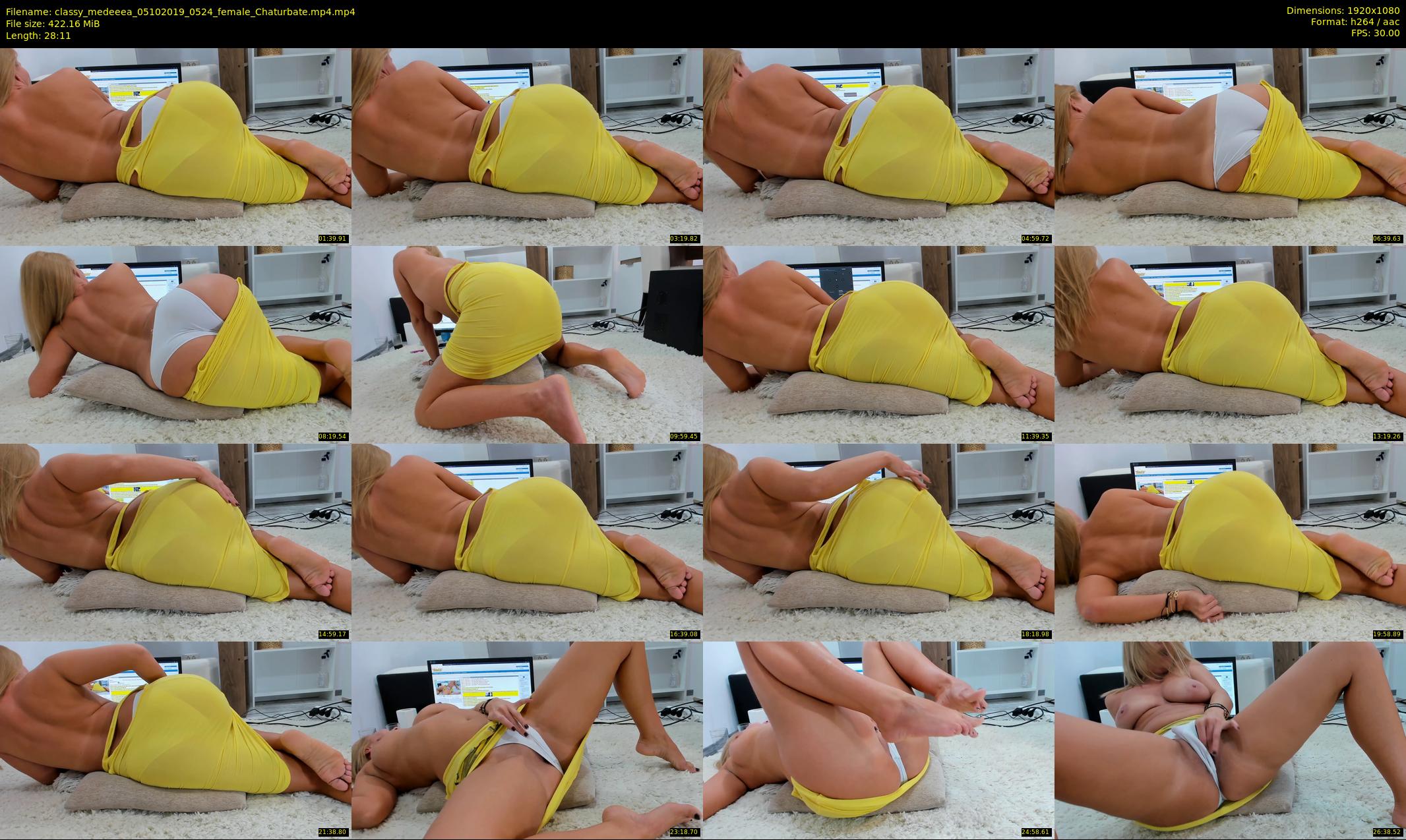 classy_medeeea — 29 minute Chaturbate female cam show recording, 1080p, Oct 5, 2019