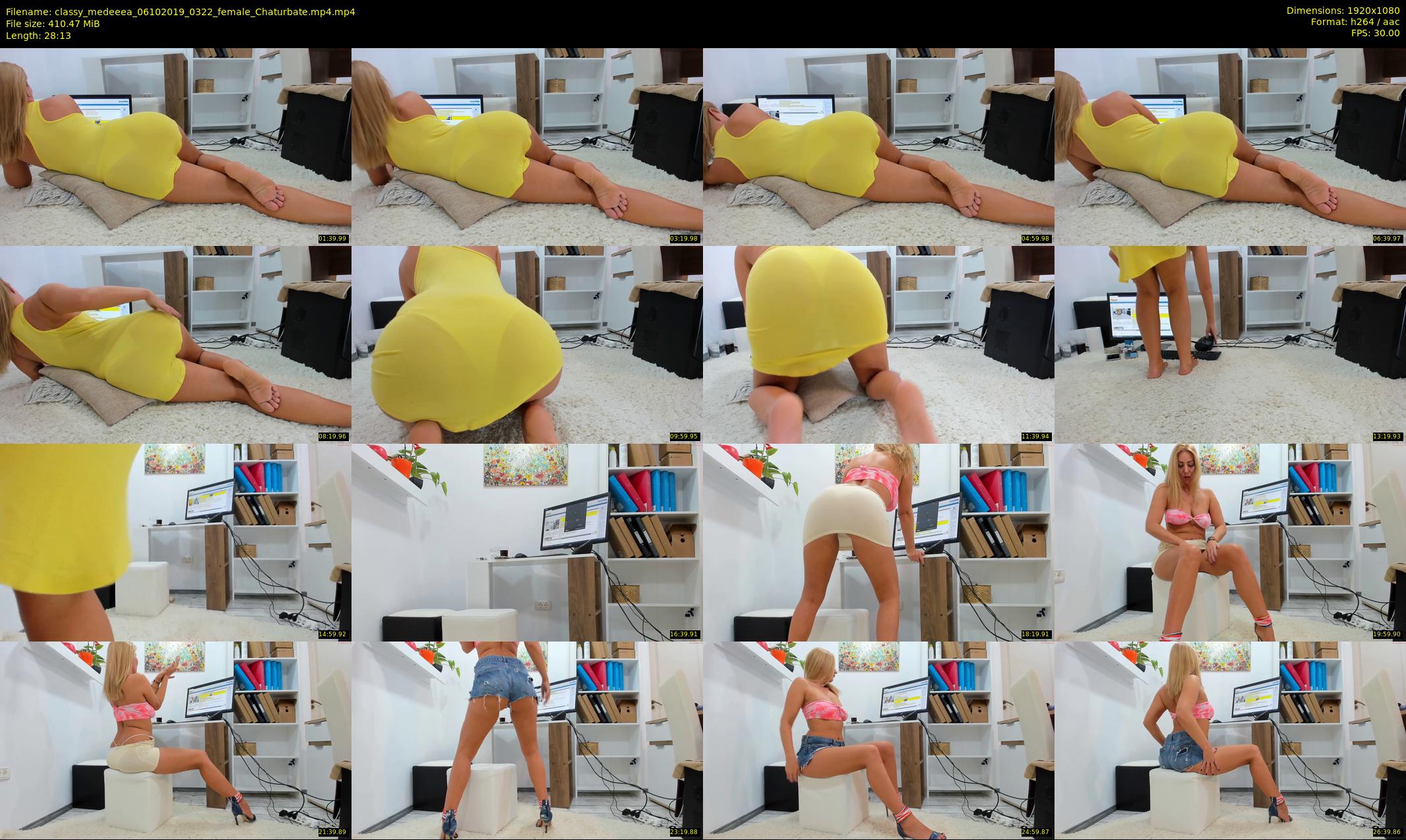 classy_medeeea — 29 minute Chaturbate female cam show recording, 1080p, Oct 6, 2019