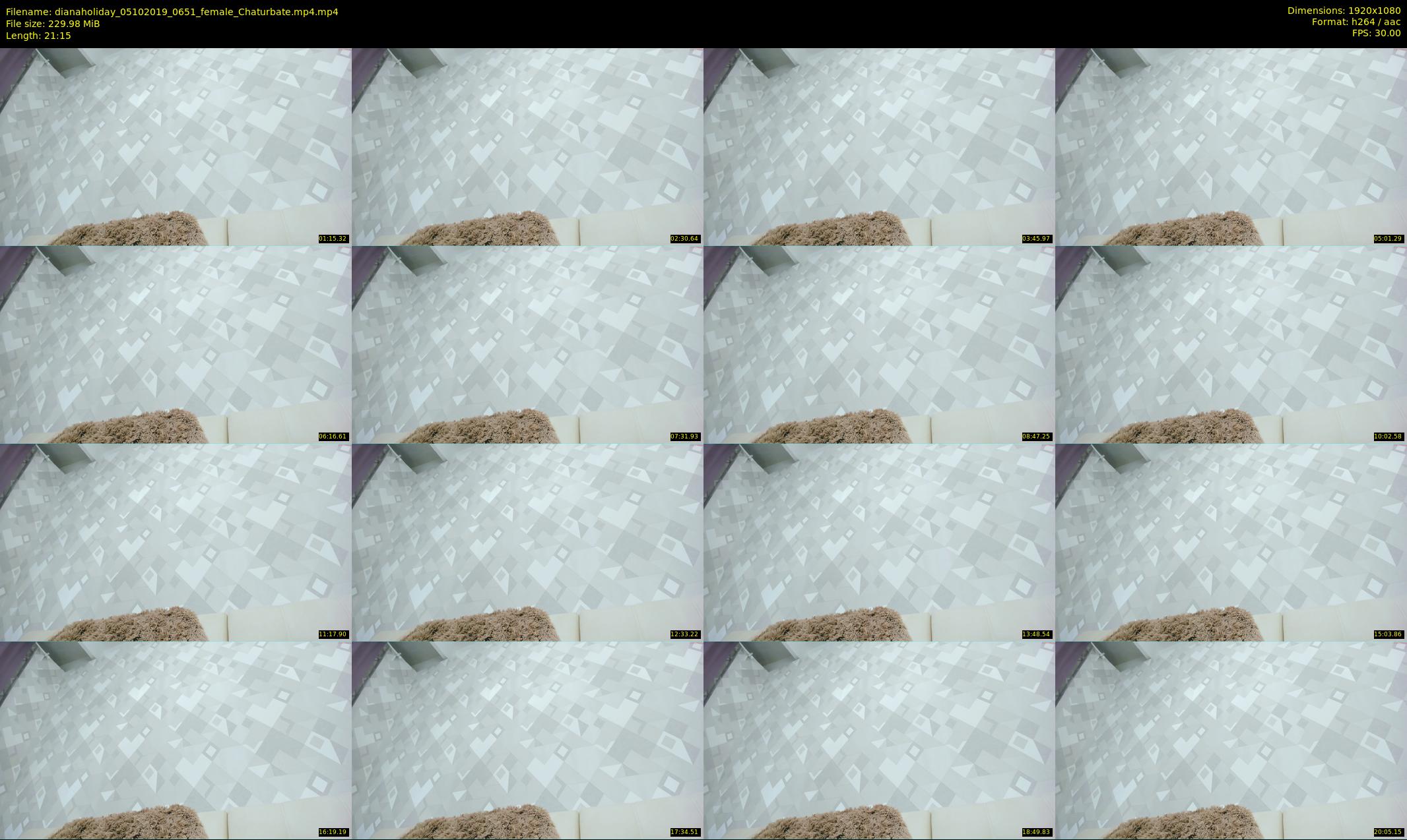 dianaholiday — 22 minute Chaturbate female cam show recording, 1080p, Oct 5, 2019