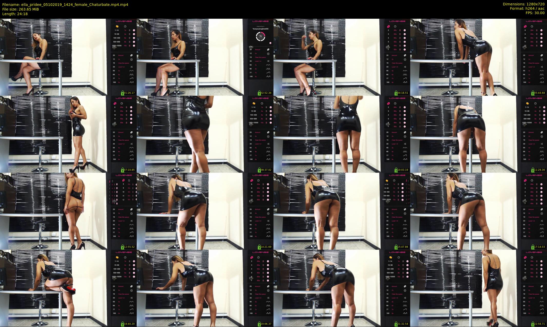 ella_pridee — 25 minute Chaturbate female cam show recording, 720p, Oct 5, 2019