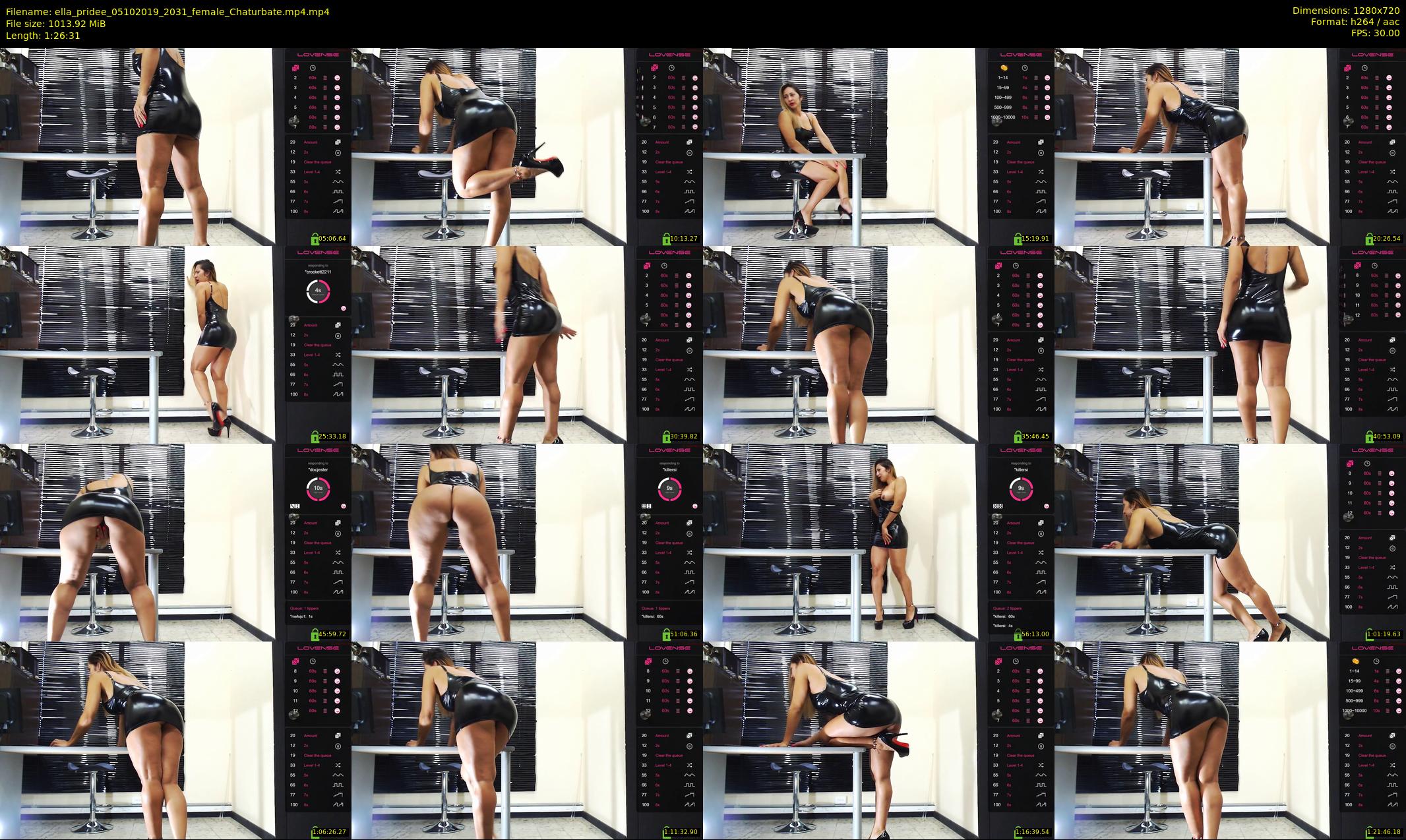 ella_pridee — 87 minute Chaturbate female cam show recording, 720p, Oct 5, 2019