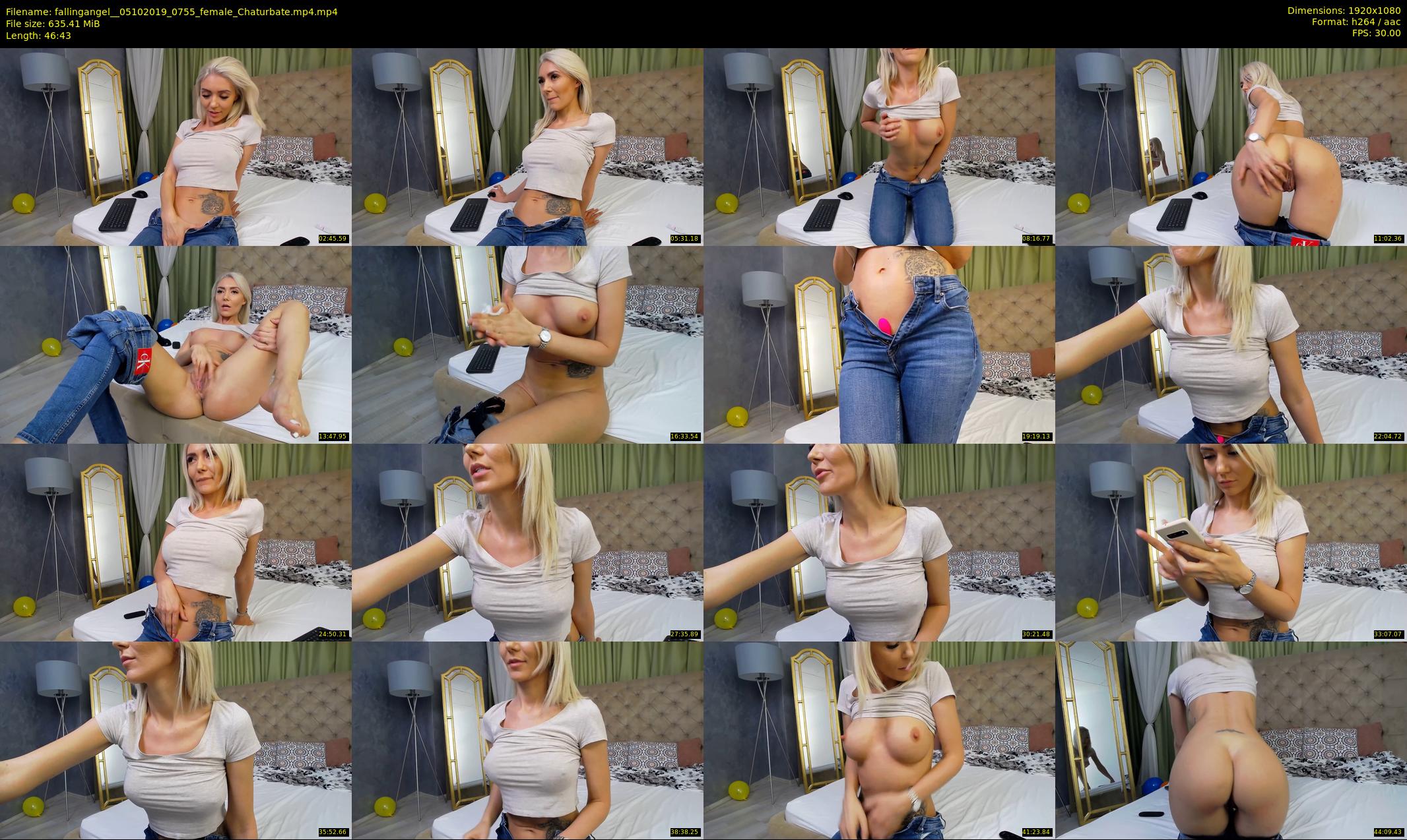 fallingangel_ — 47 minute Chaturbate female cam show recording, 1080p, Oct 5, 2019