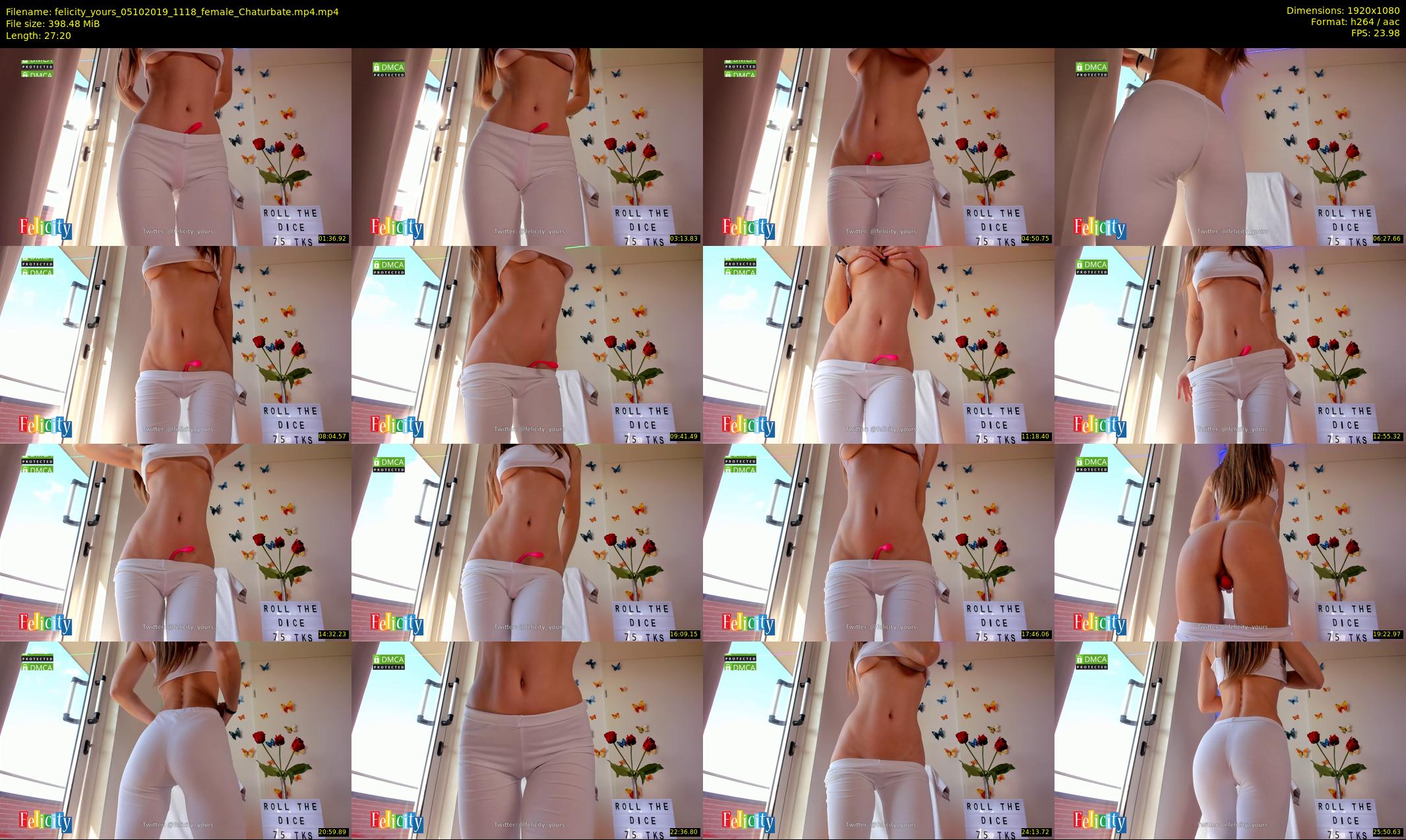 felicity_yours — 28 minute Chaturbate female cam show recording, 1080p, Oct 5, 2019