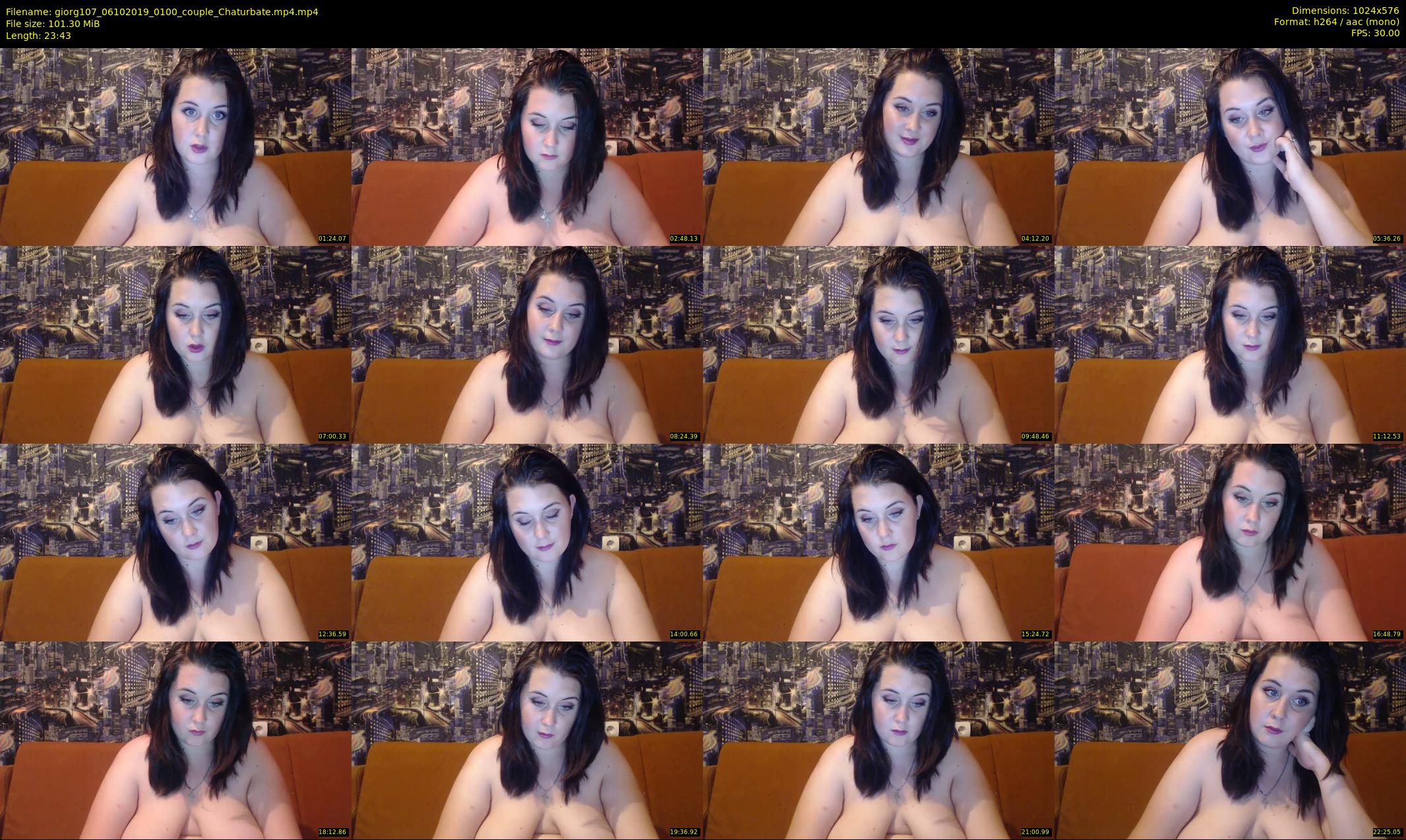 giorg107 — 24 minute Chaturbate couple cam show recording, 480p, Oct 6, 2019