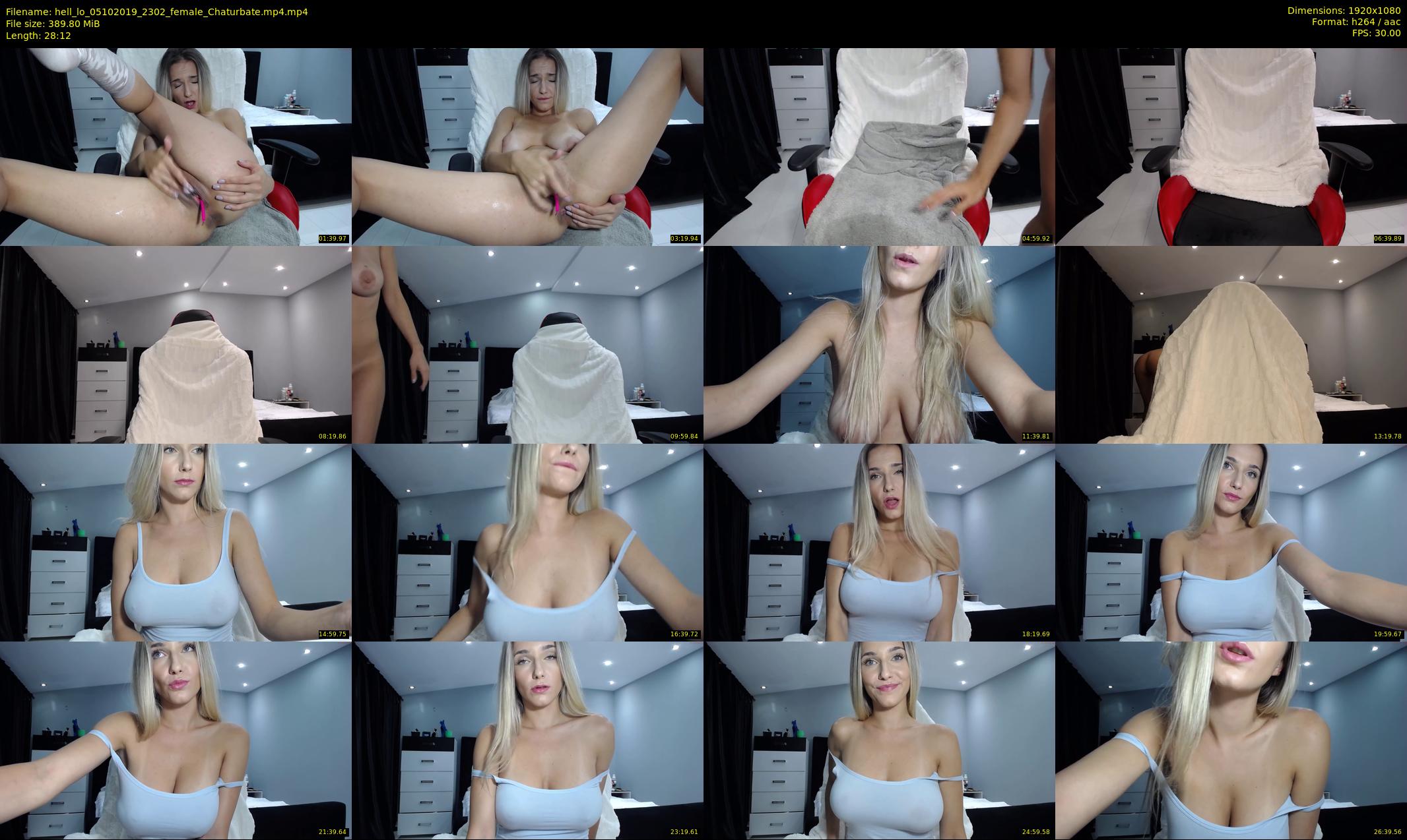 hell_lo — 29 minute Chaturbate female cam show recording, 1080p, Oct 5, 2019