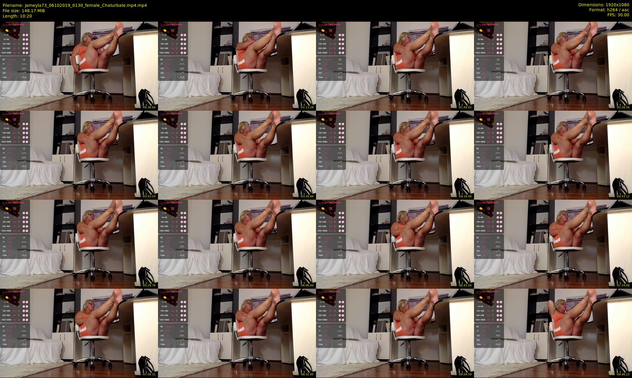jameyla73 — 11 minute Chaturbate female cam show recording, 1080p, Oct 6, 2019