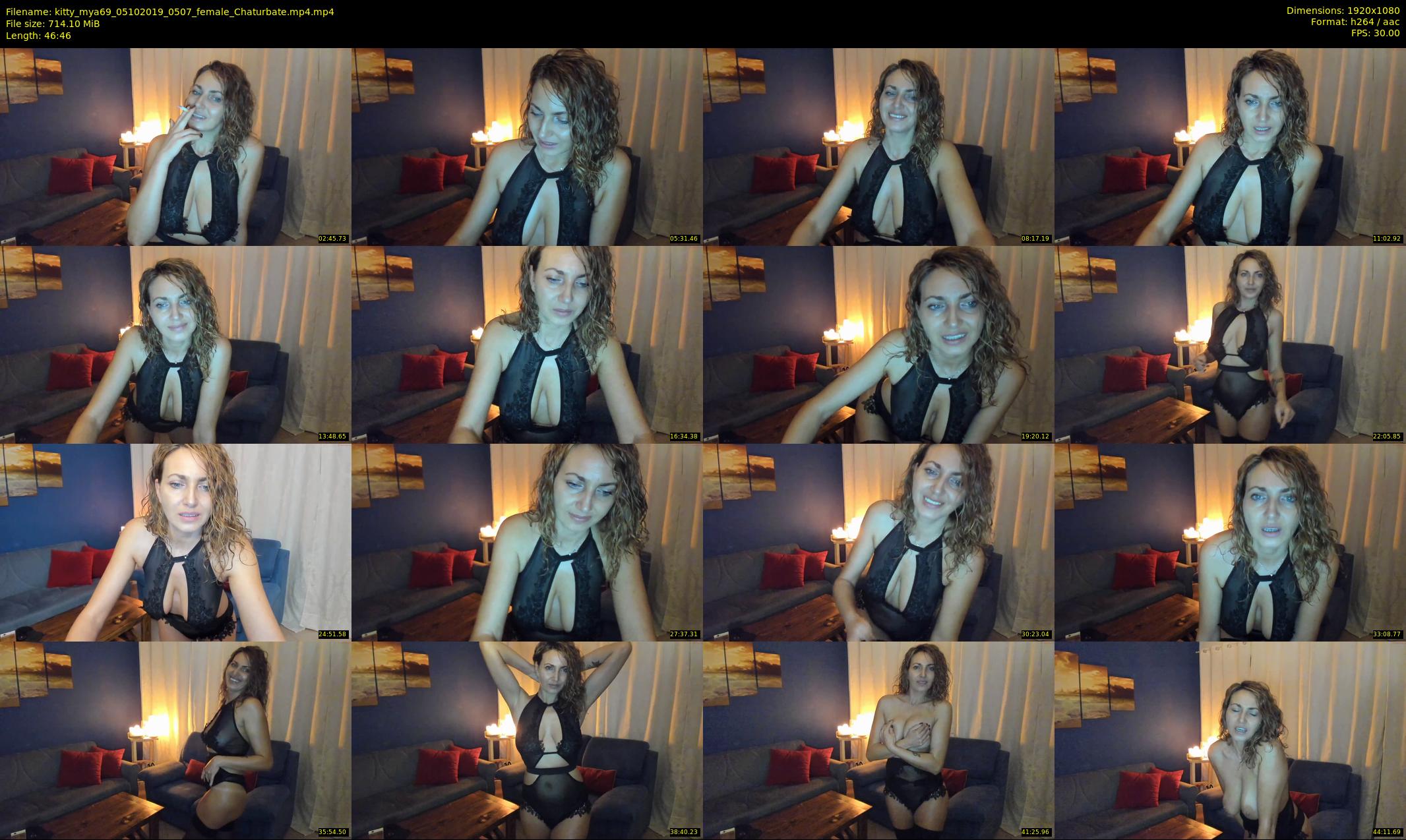 kitty_mya69 — 47 minute Chaturbate female cam show recording, 1080p, Oct 5, 2019