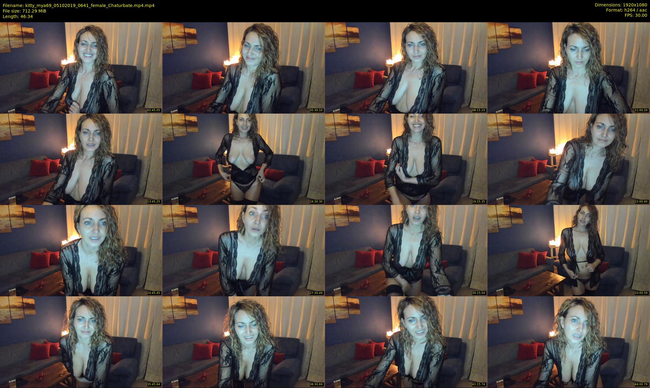 kitty_mya69 — 47 minute Chaturbate female cam show recording, 1080p, Oct 5, 2019