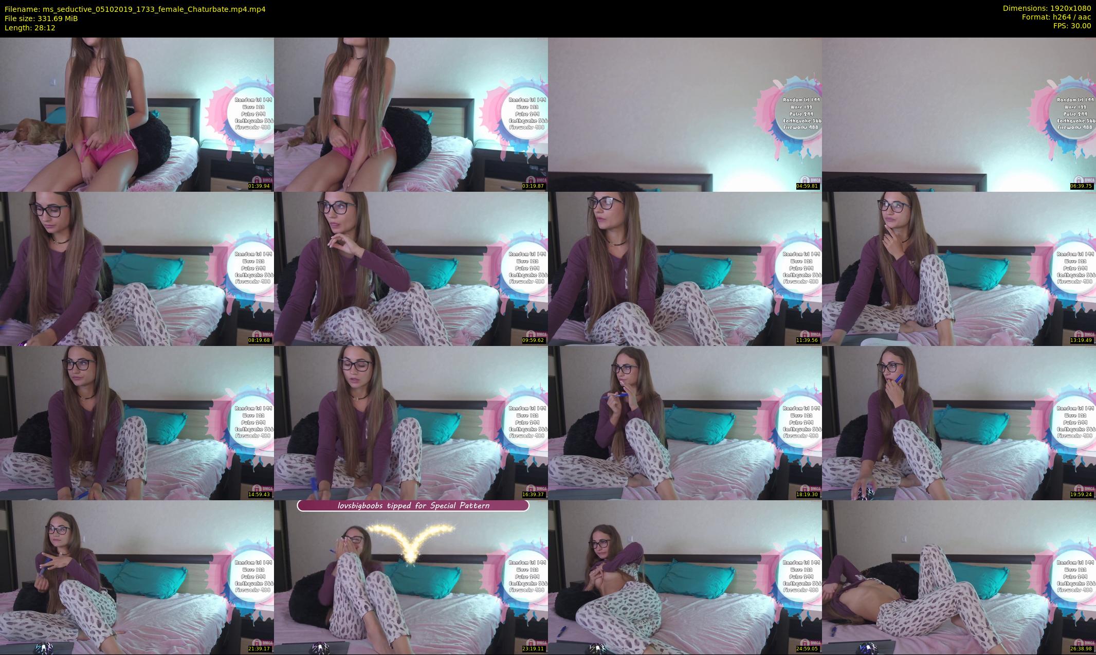ms_seductive — 29 minute Chaturbate female cam show recording, 1080p, Oct 5, 2019