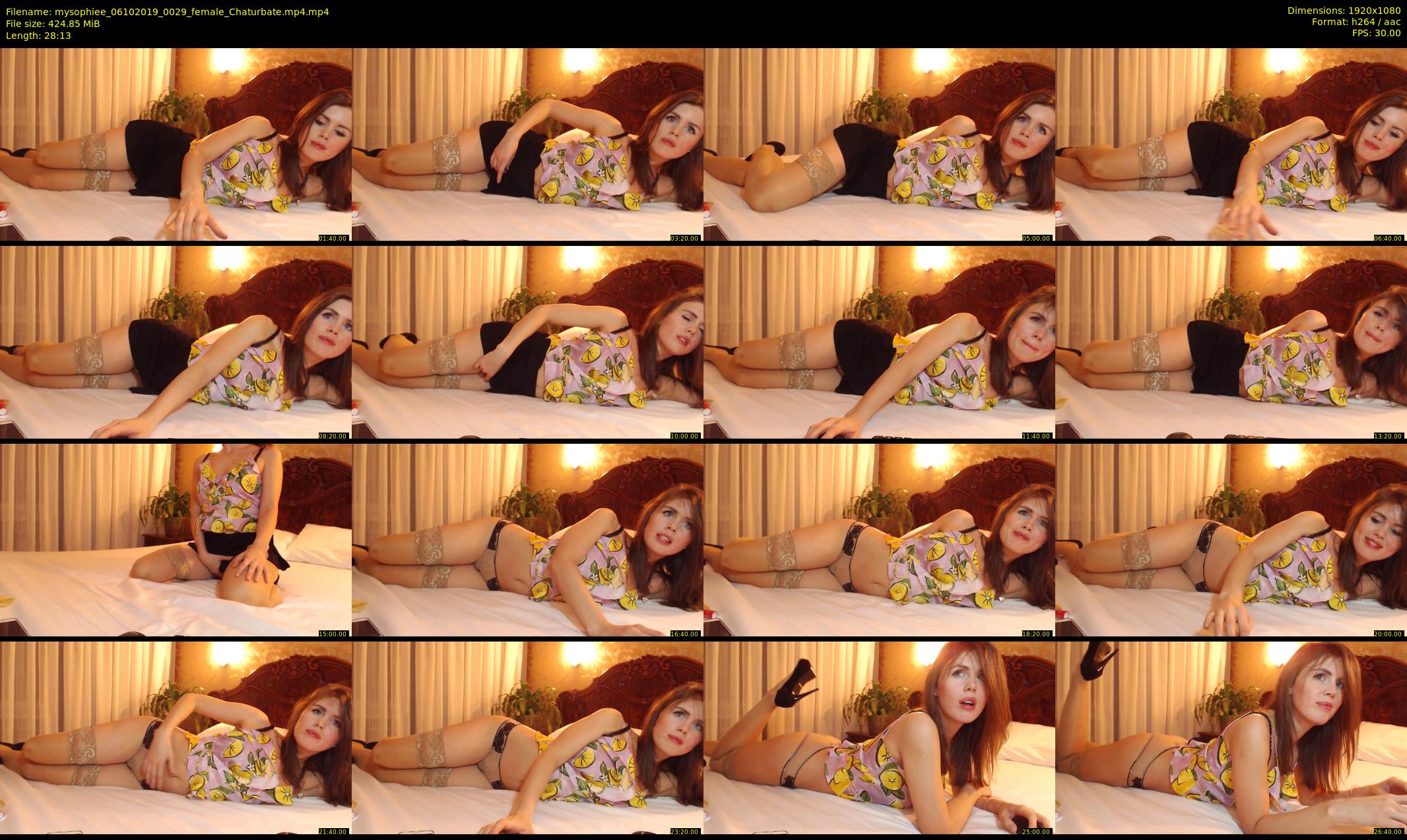 mysophiee — 29 minute Chaturbate female cam show recording, 1080p, Oct 6, 2019
