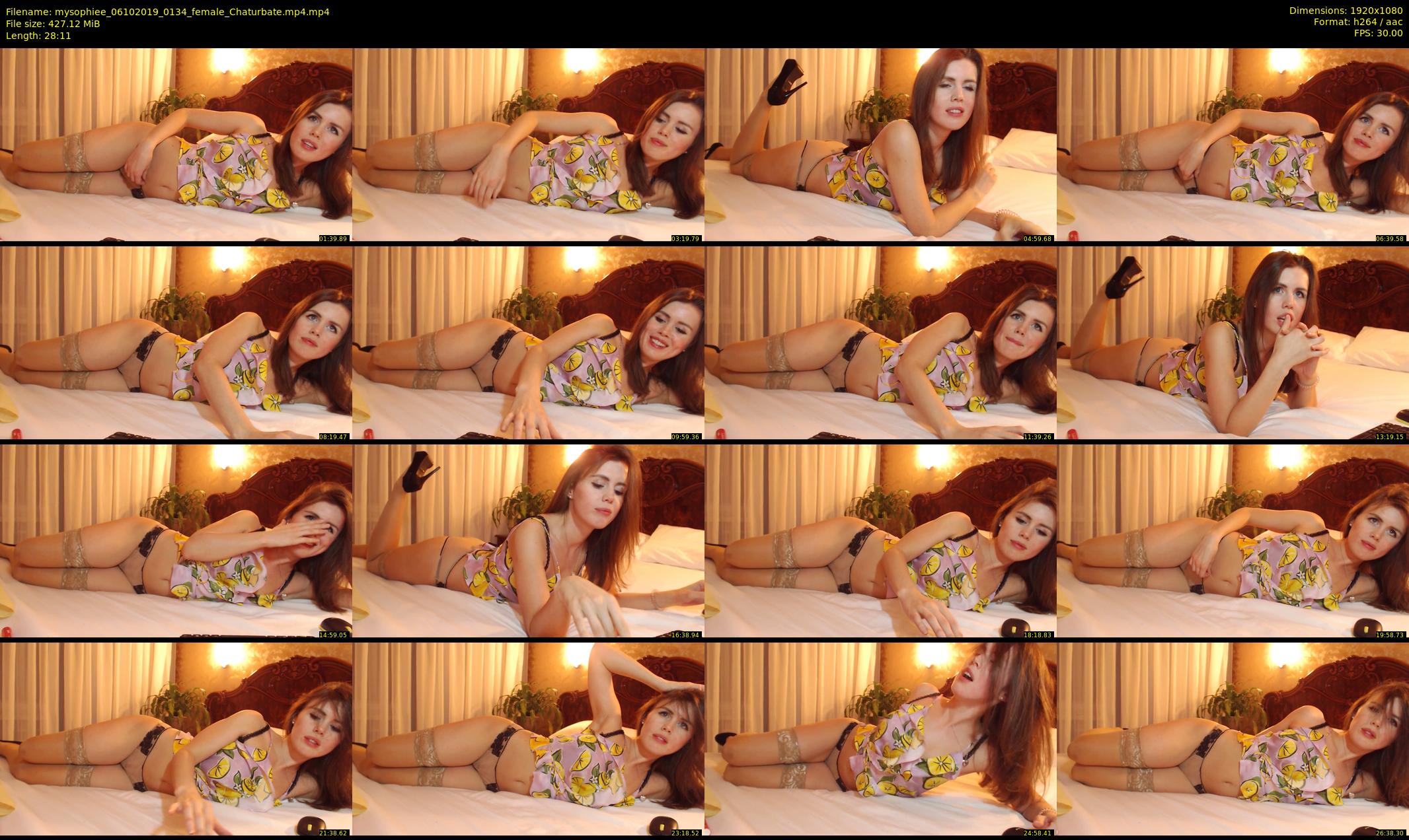 mysophiee — 29 minute Chaturbate female cam show recording, 1080p, Oct 6, 2019