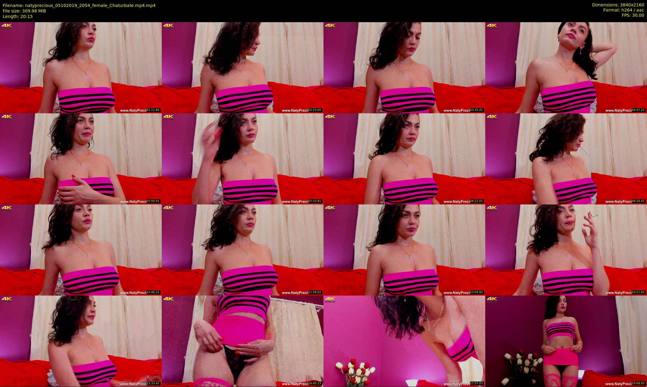 natyprecious — 21 minute Chaturbate female cam show recording, 4K, Oct 5, 2019