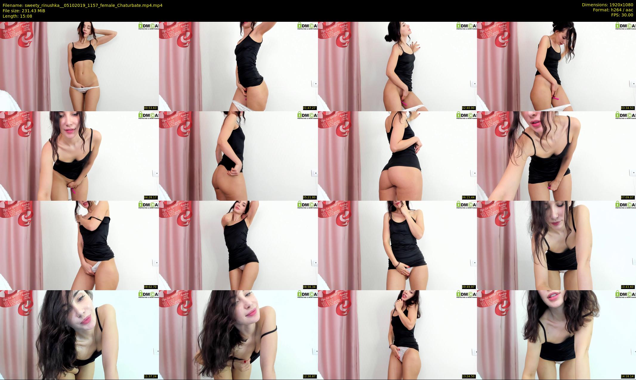 sweety_rinushka_ — 16 minute Chaturbate female cam show recording, 1080p, Oct 5, 2019