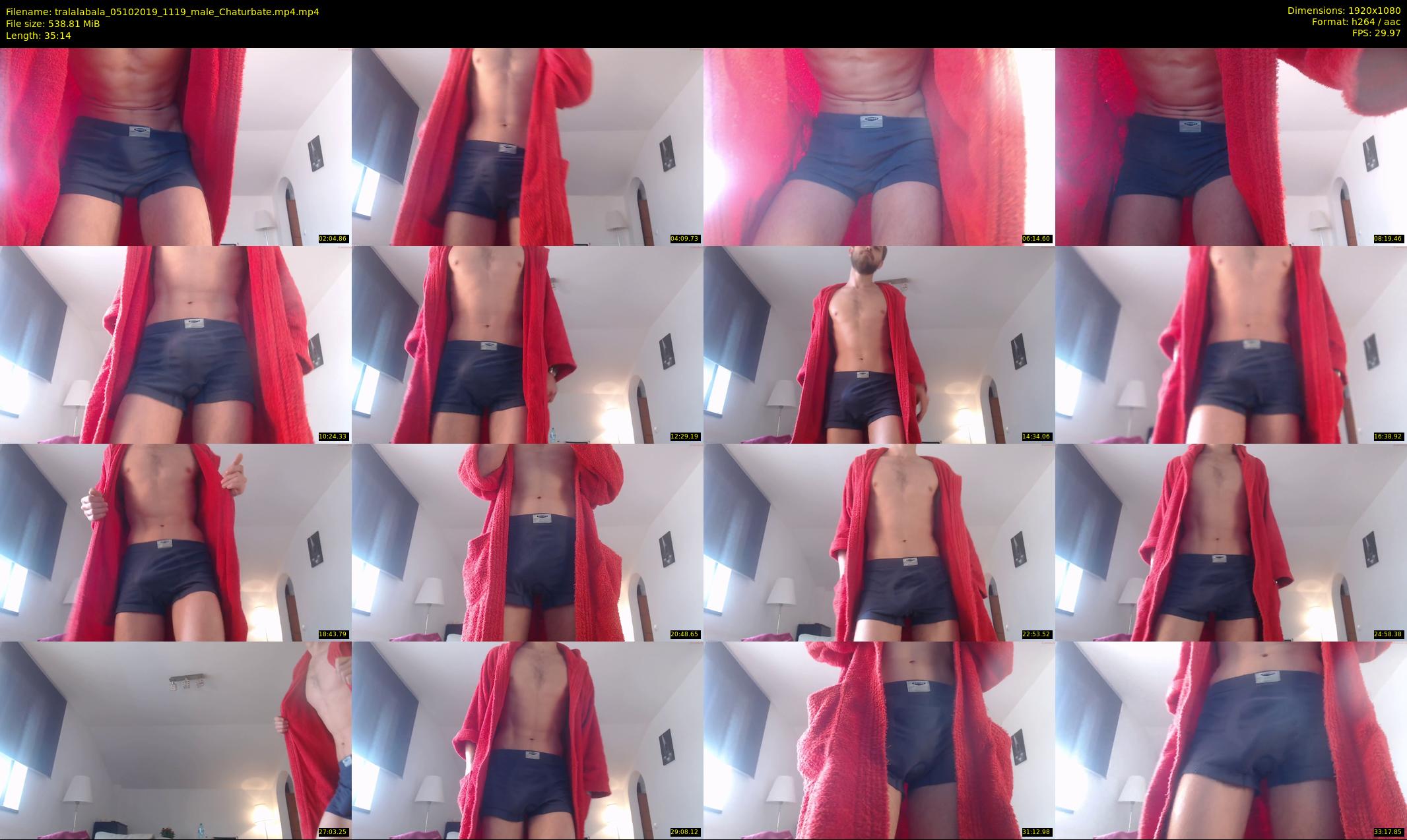 tralalabala — 36 minute Chaturbate male cam show recording, 1080p, Oct 5, 2019