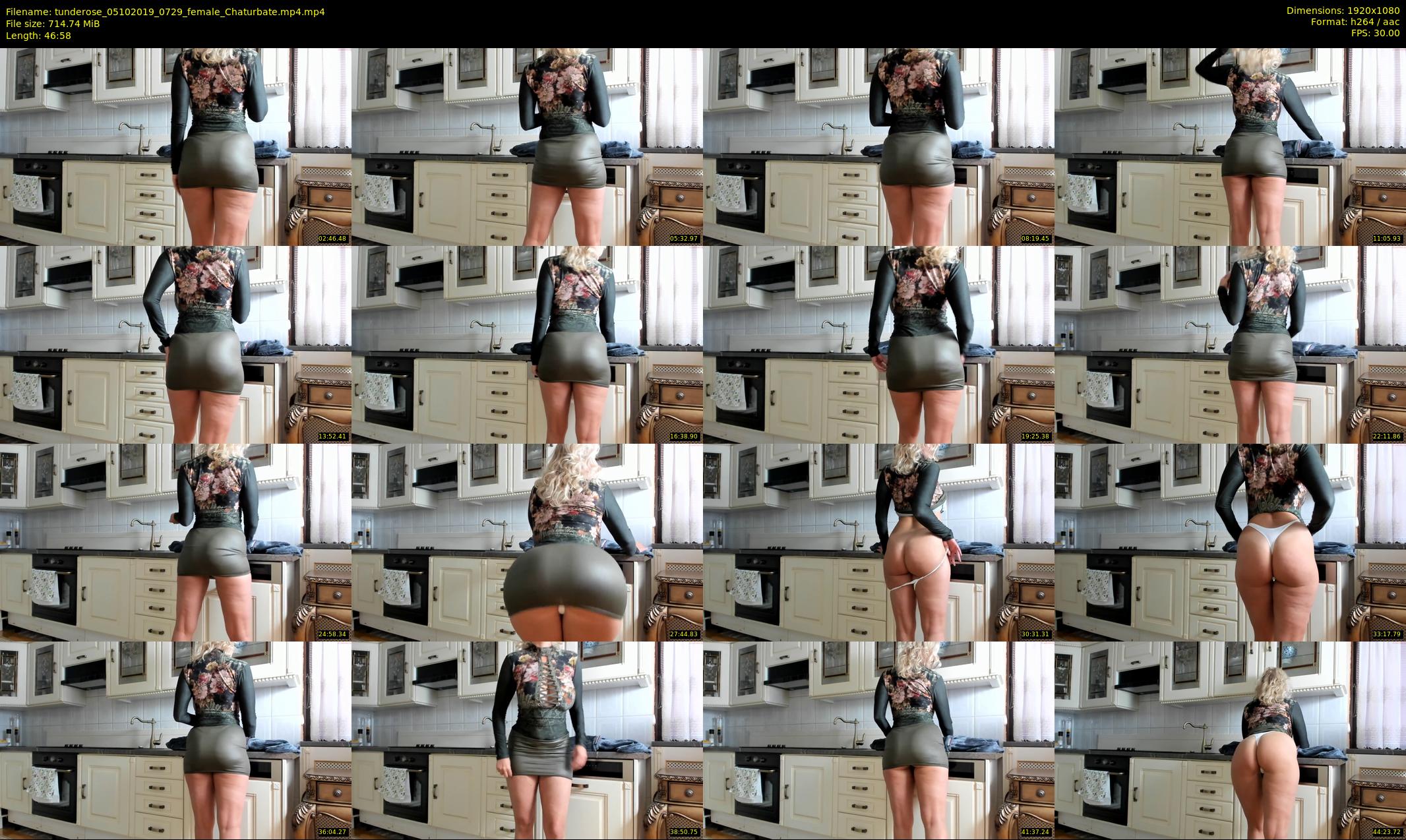 tunderose — 47 minute Chaturbate female cam show recording, 1080p, Oct 5, 2019