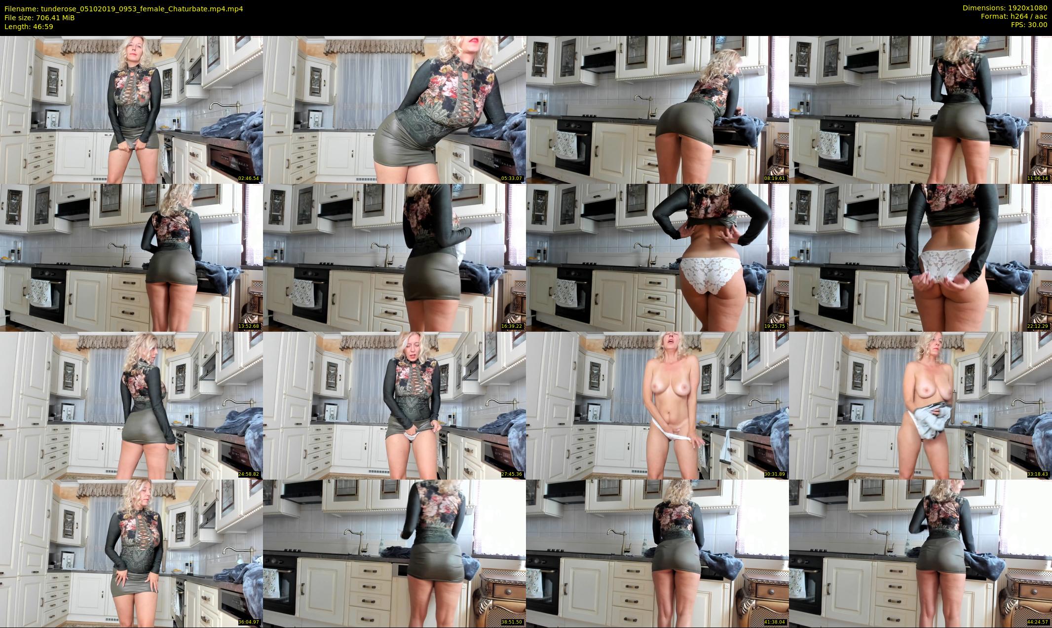 tunderose — 47 minute Chaturbate female cam show recording, 1080p, Oct 5, 2019