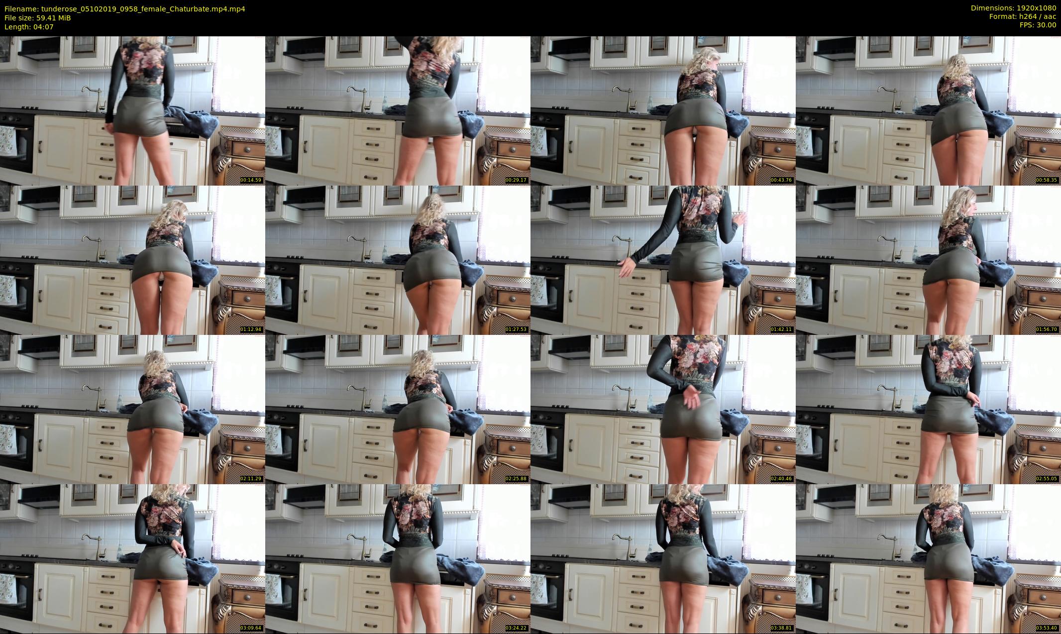 tunderose — 5 minute Chaturbate female cam show recording, 1080p, Oct 5, 2019