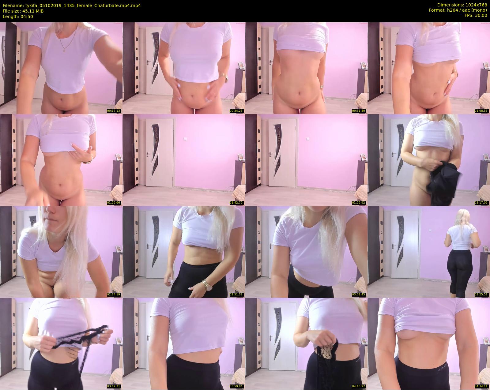 tykita — 5 minute Chaturbate female cam show recording, 720p, Oct 5, 2019
