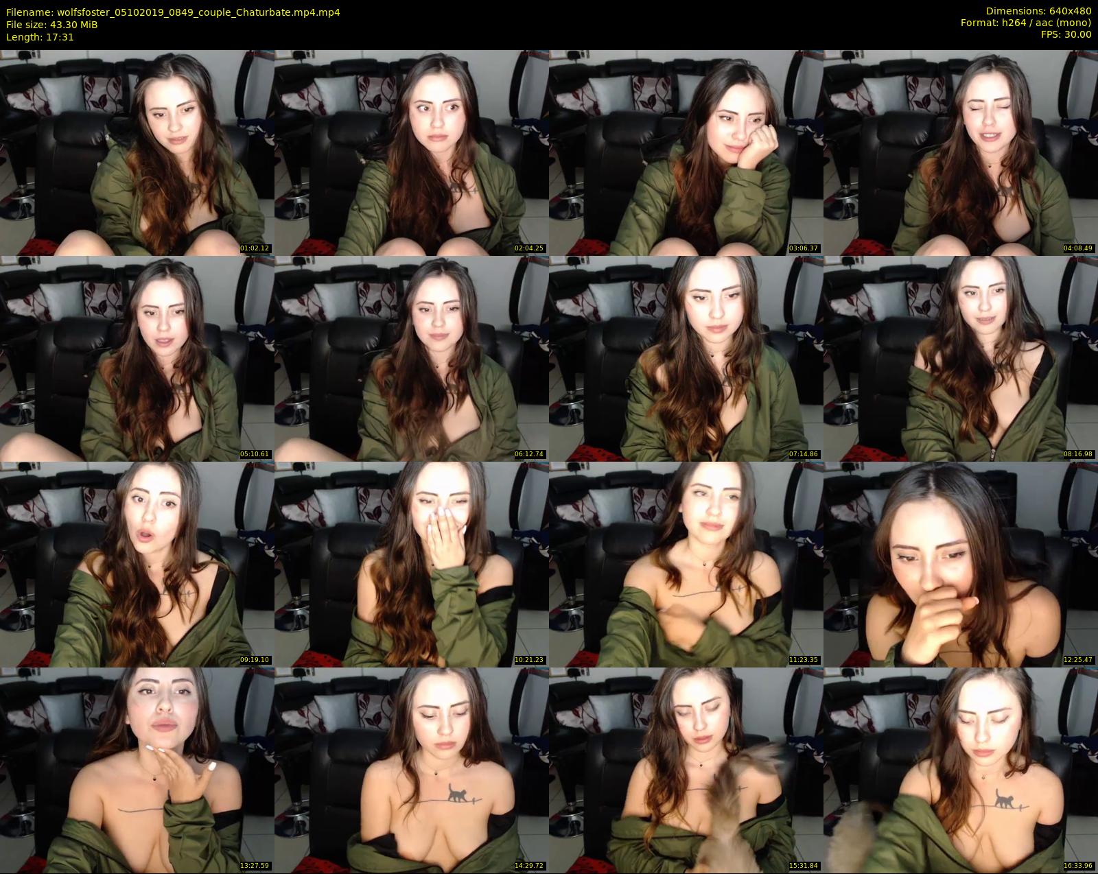 wolfsfoster — 18 minute Chaturbate couple cam show recording, 480p, Oct 5, 2019