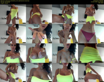 Alenaxoxo — 69 minute MyFreeCams cam show recording, 480p, Oct 3, 2019