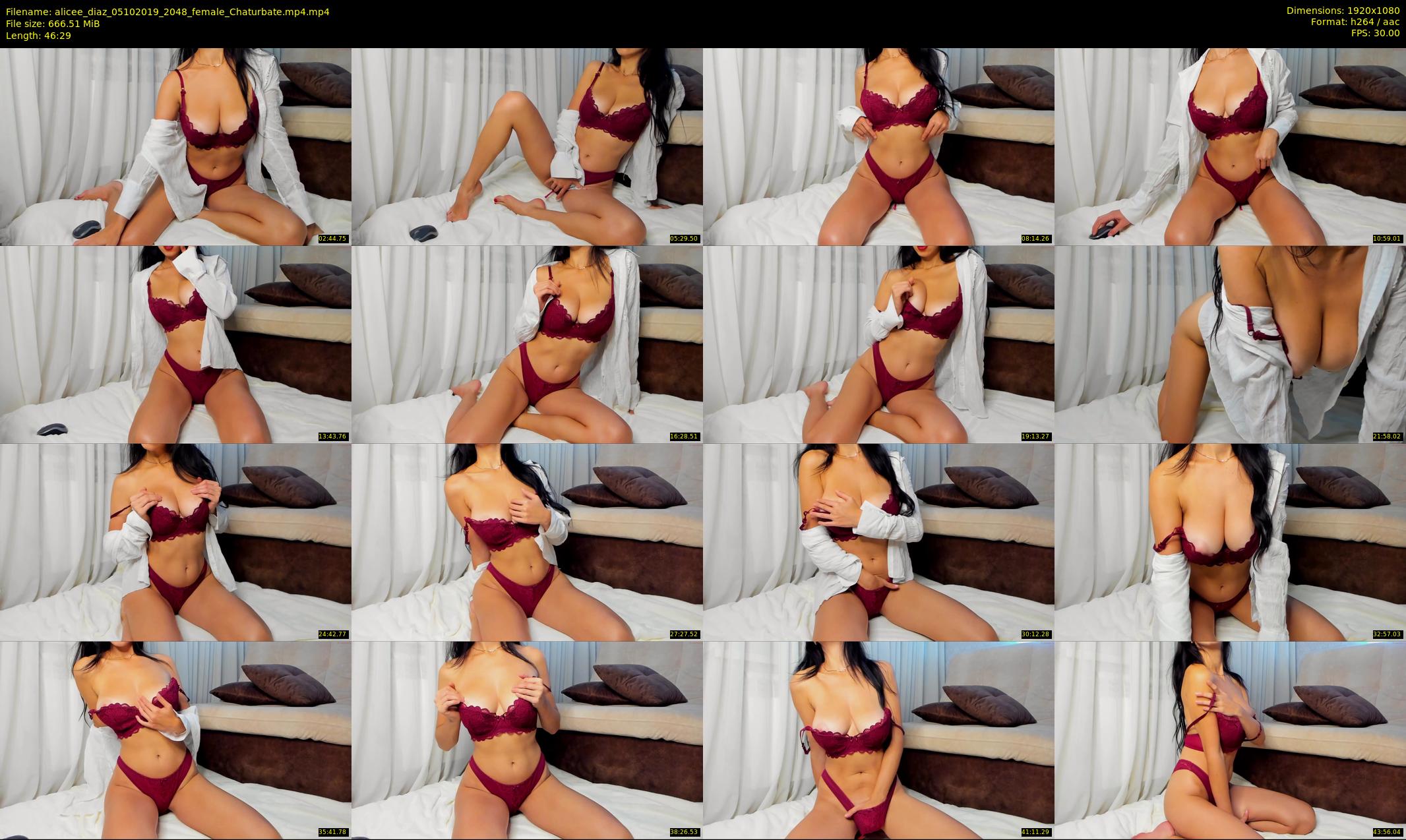 alicee_diaz — 47 minute Chaturbate female cam show recording, 1080p, Oct 5, 2019