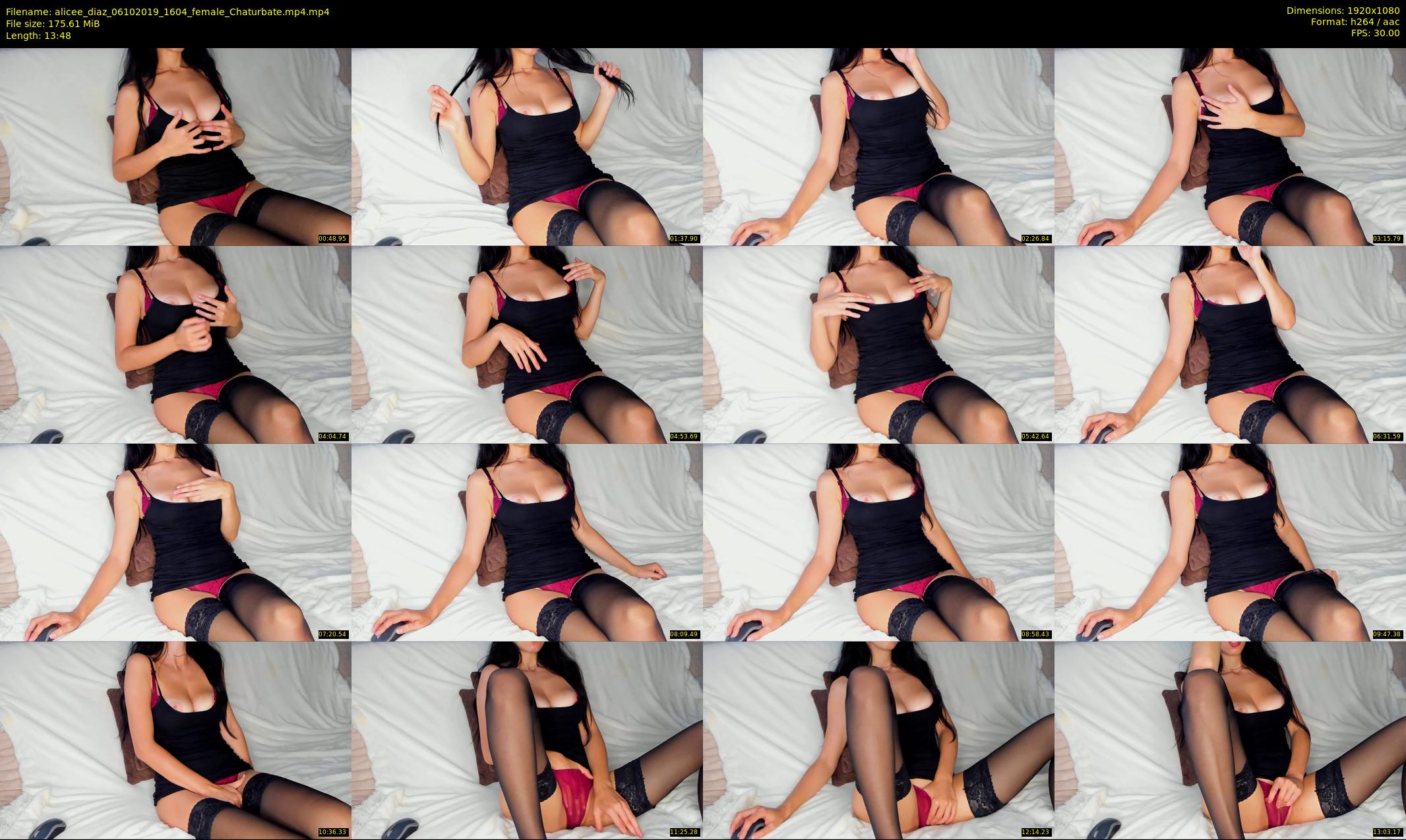 alicee_diaz — 14 minute Chaturbate female cam show recording, 1080p, Oct 6, 2019