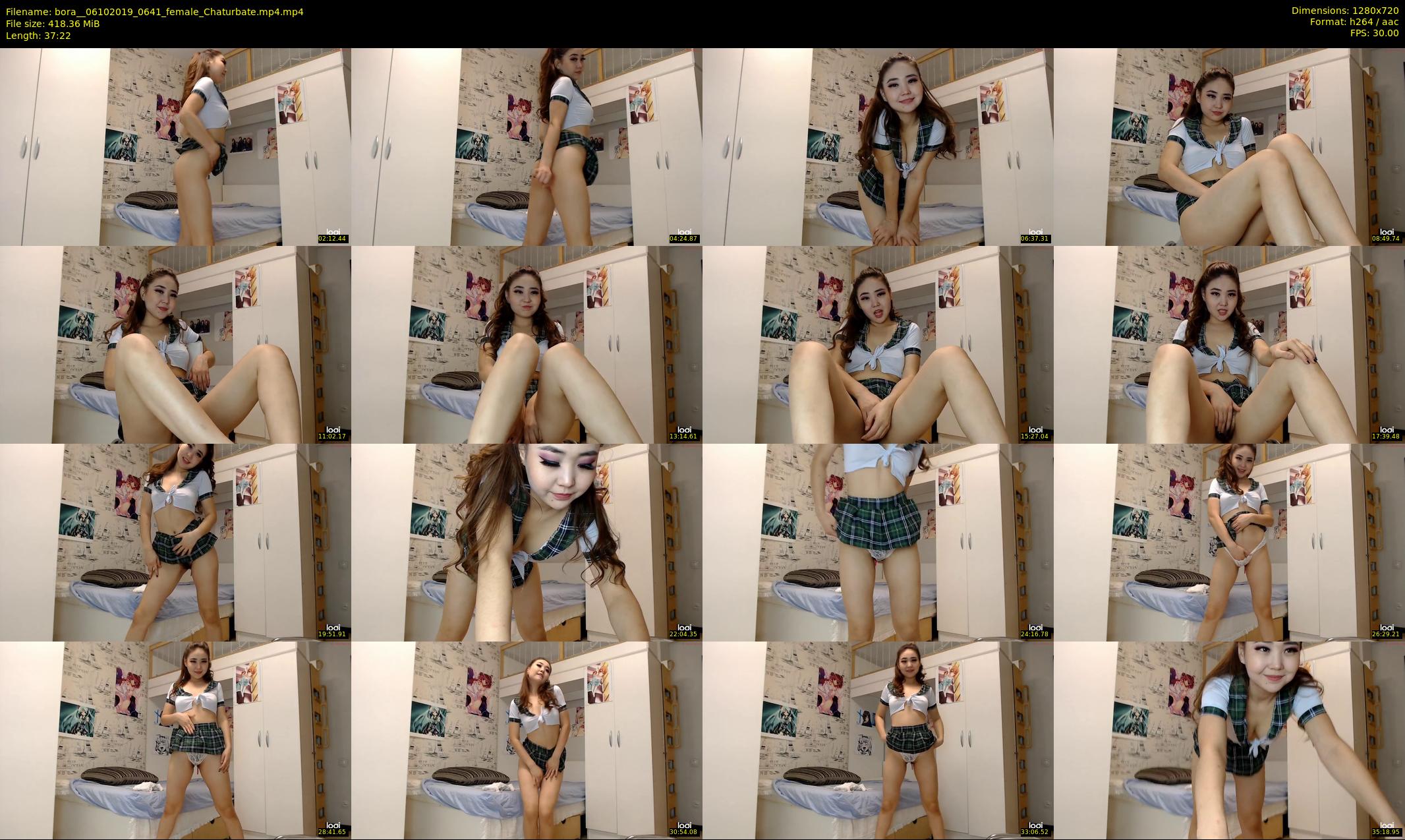 bora_ — 38 minute Chaturbate female cam show recording, 720p, Oct 6, 2019