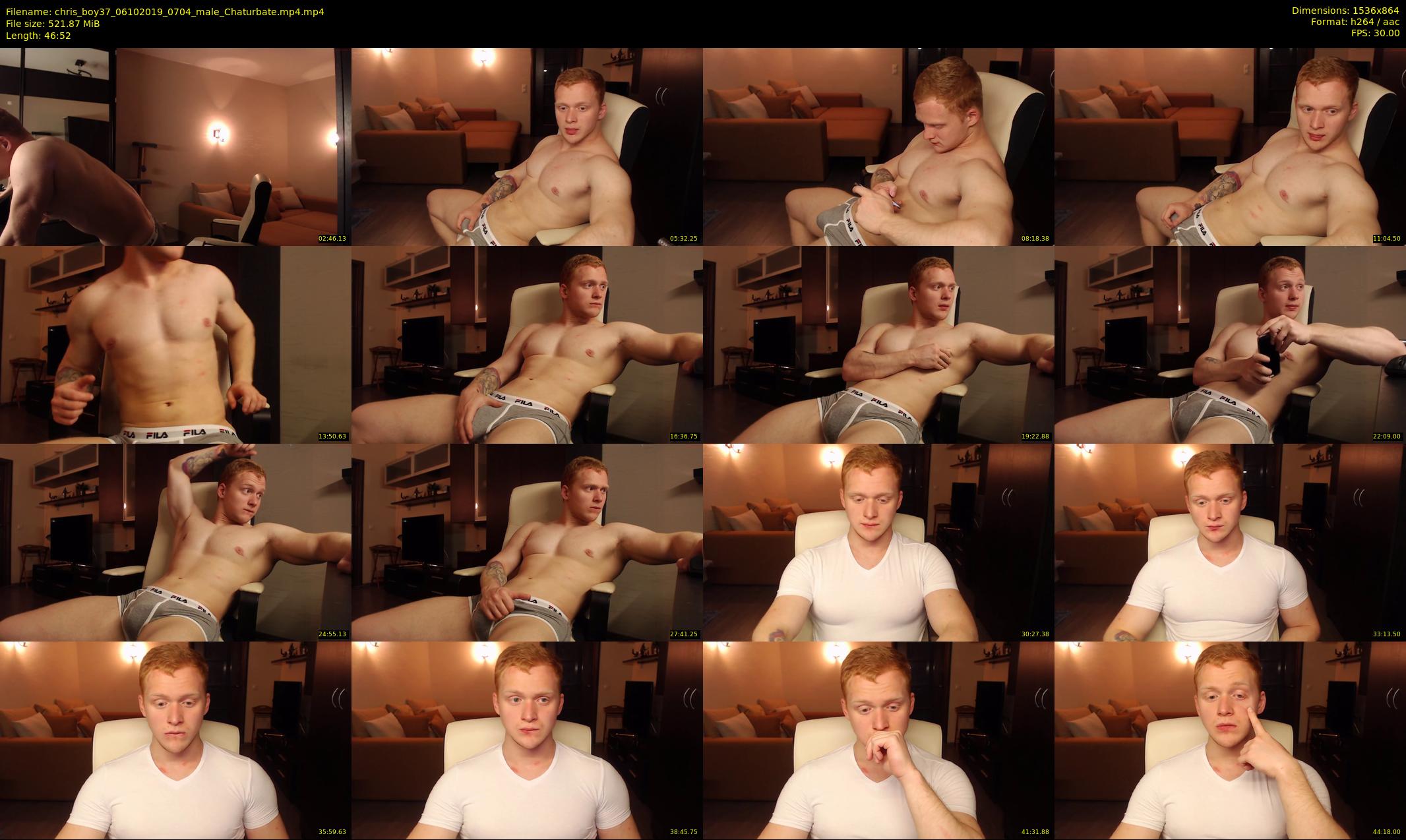 chris_boy37 — 47 minute Chaturbate male cam show recording, 720p, Oct 6, 2019