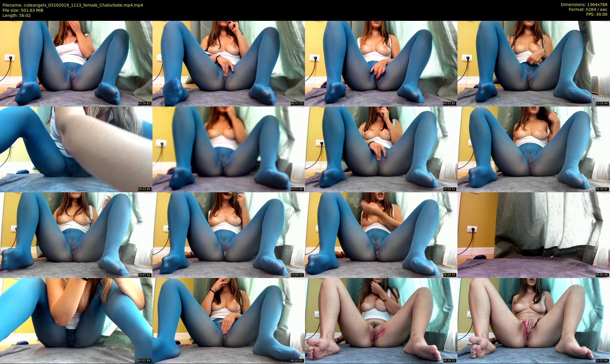 cuteangelx — 57 minute Chaturbate female cam show recording, 720p, Oct 3, 2019
