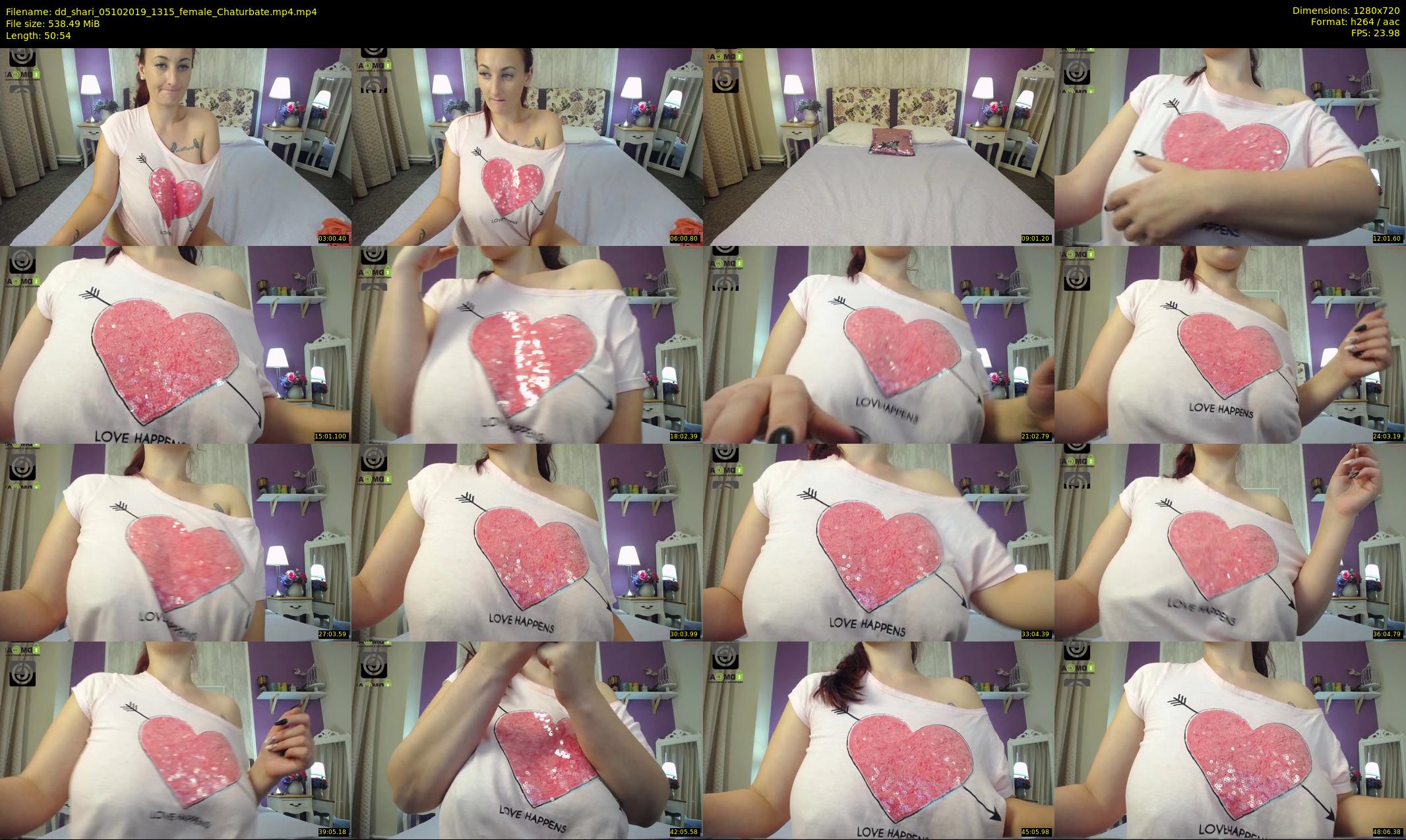 dd_shari — 51 minute Chaturbate female cam show recording, 720p, Oct 5, 2019