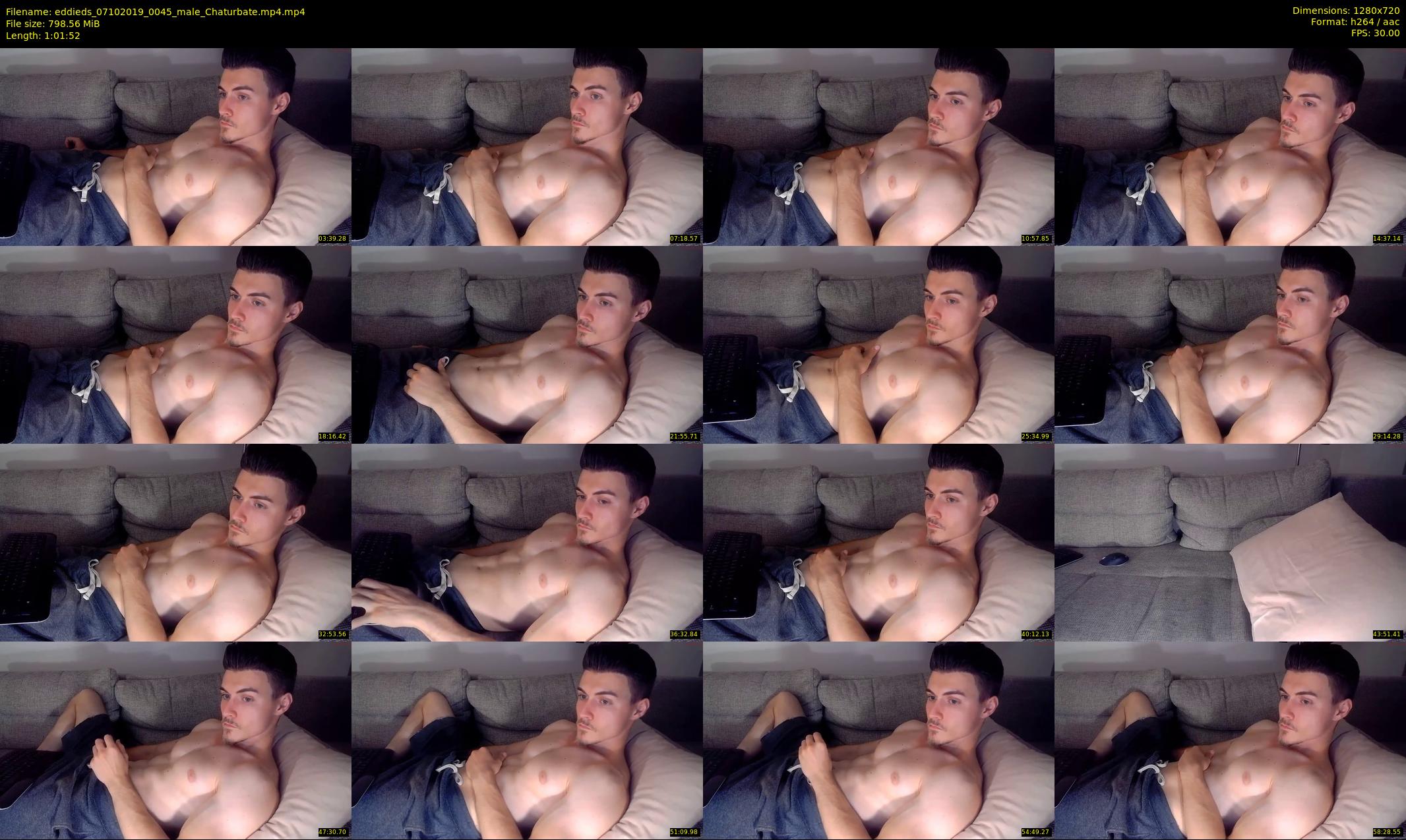 eddieds — 62 minute Chaturbate male cam show recording, 720p, Oct 7, 2019