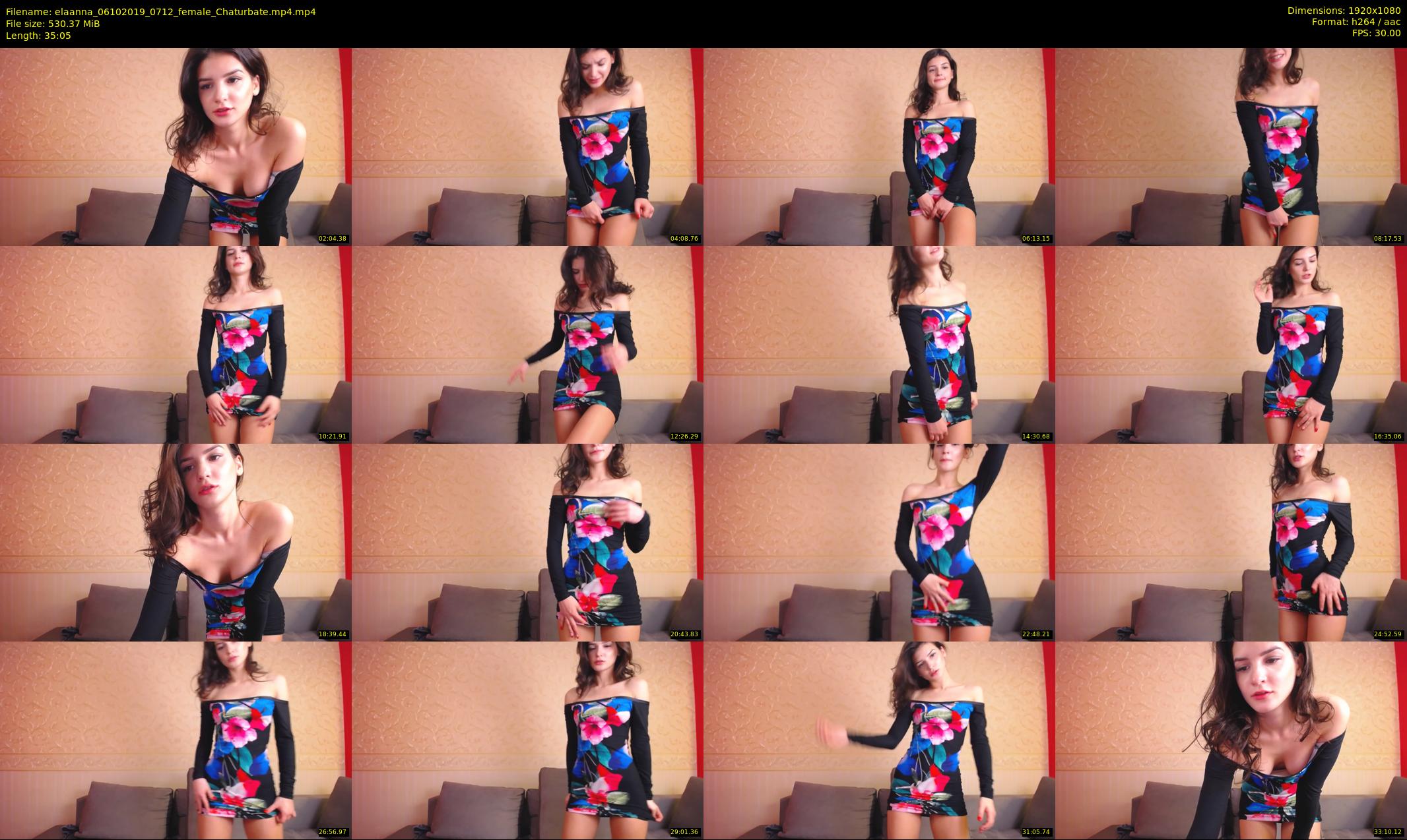 elaanna — 36 minute Chaturbate female cam show recording, 1080p, Oct 6, 2019