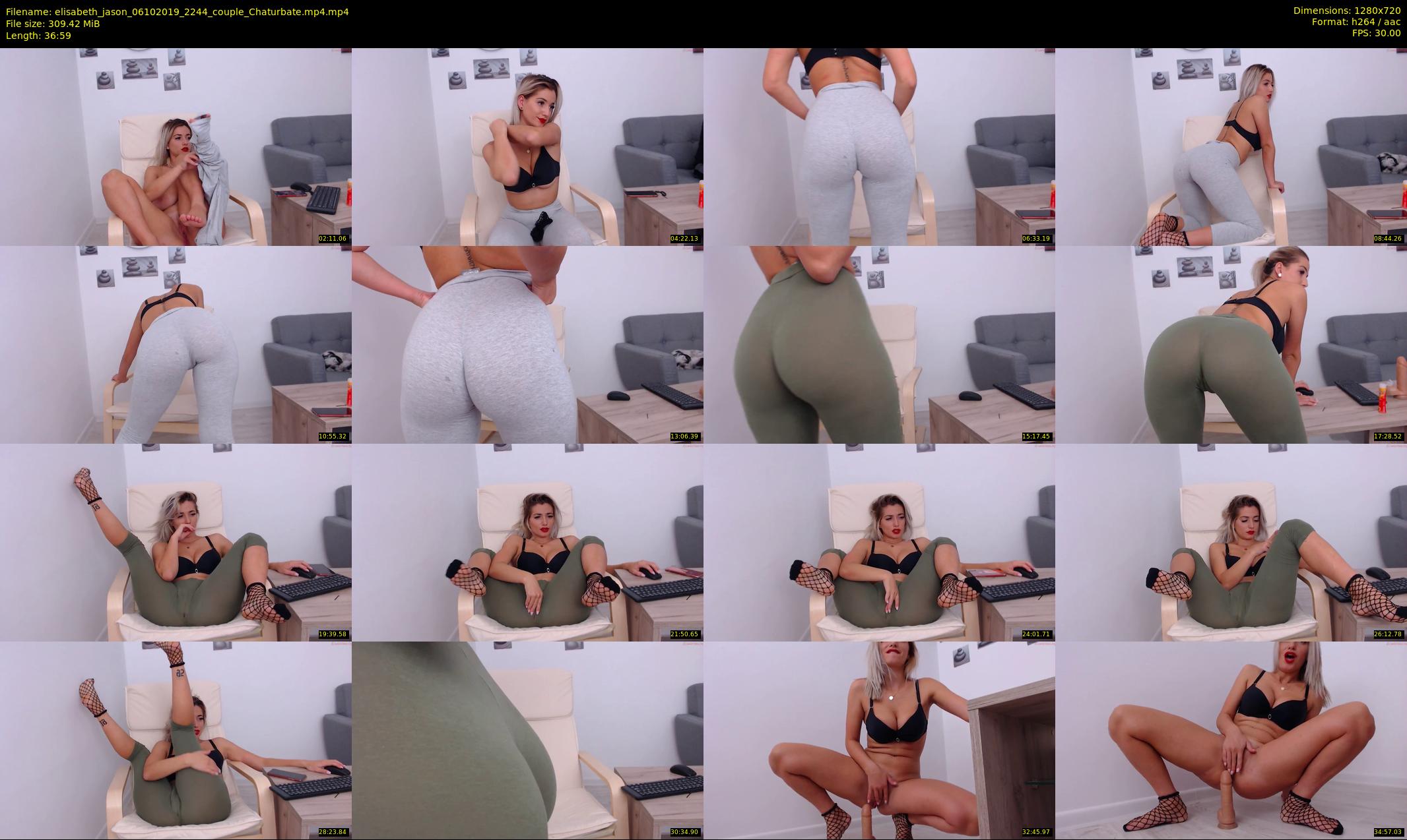 elisabeth_jason — 37 minute Chaturbate couple cam show recording, 720p, Oct 6, 2019
