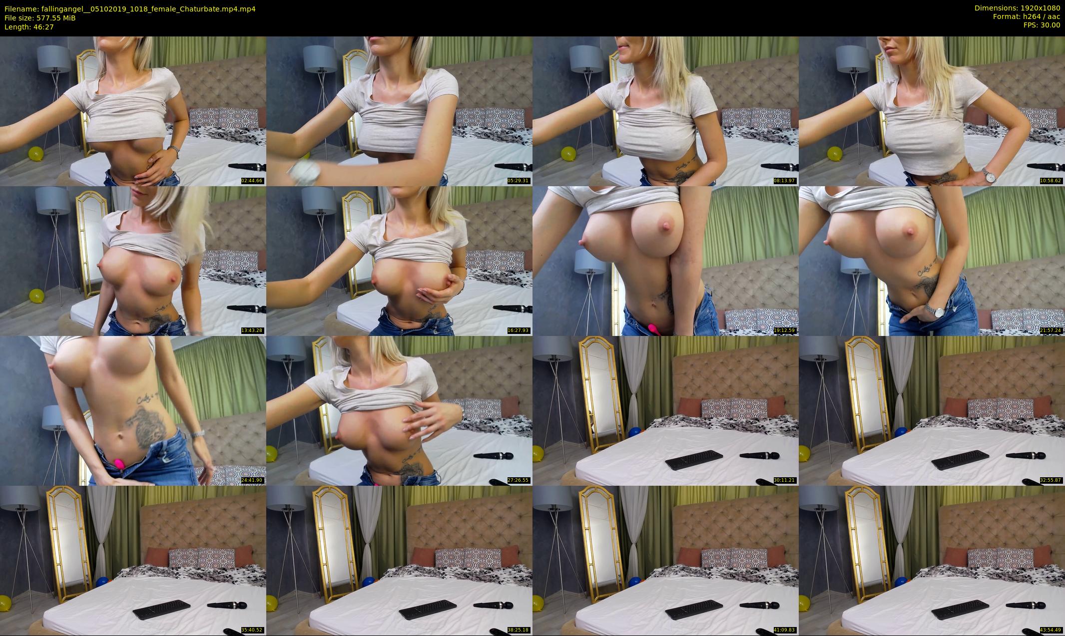 fallingangel_ — 47 minute Chaturbate female cam show recording, 1080p, Oct 5, 2019