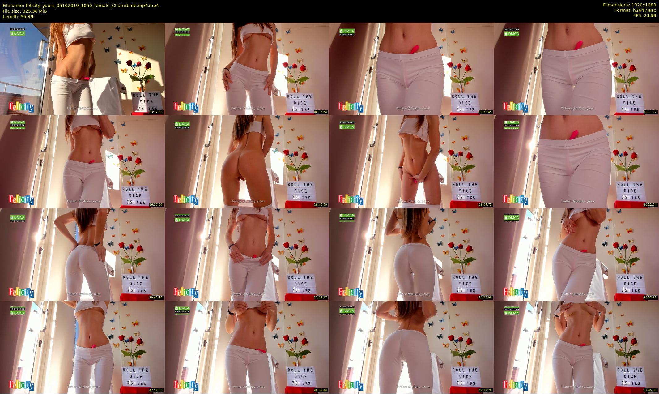 felicity_yours — 56 minute Chaturbate female cam show recording, 1080p, Oct 5, 2019