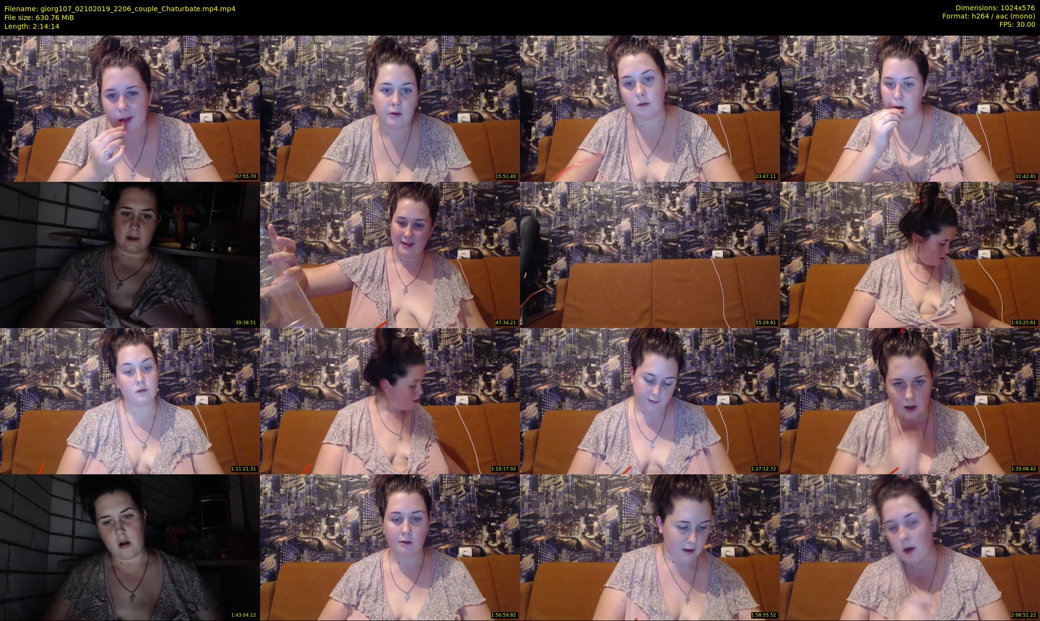 giorg107 — 135 minute Chaturbate couple cam show recording, 480p, Oct 2, 2019