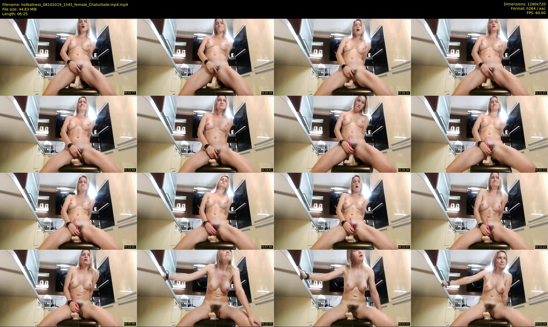 hotkatness — 7 minute Chaturbate female cam show recording, 720p, Oct 6, 2019