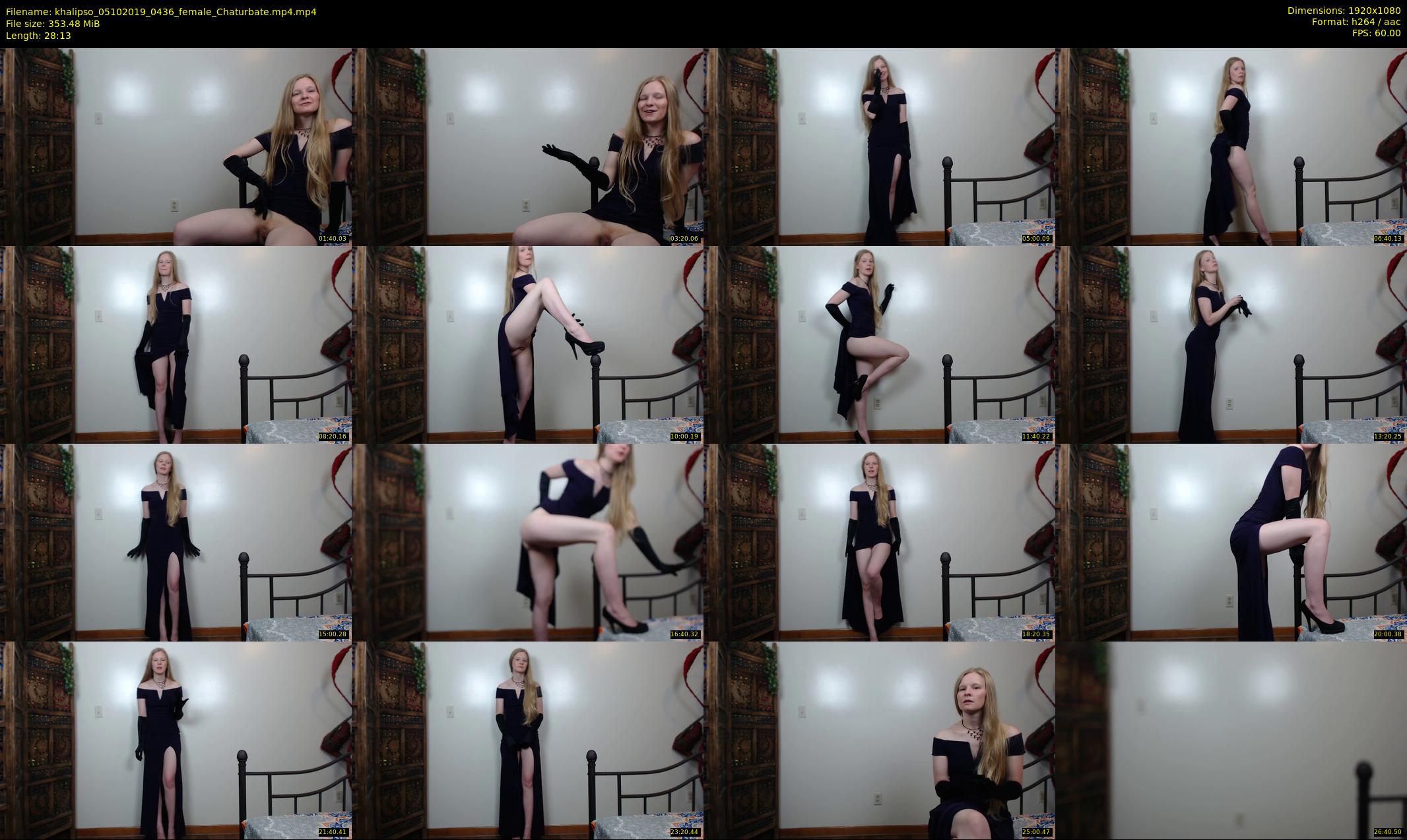 khalipso — 29 minute Chaturbate female cam show recording, 1080p, Oct 5, 2019