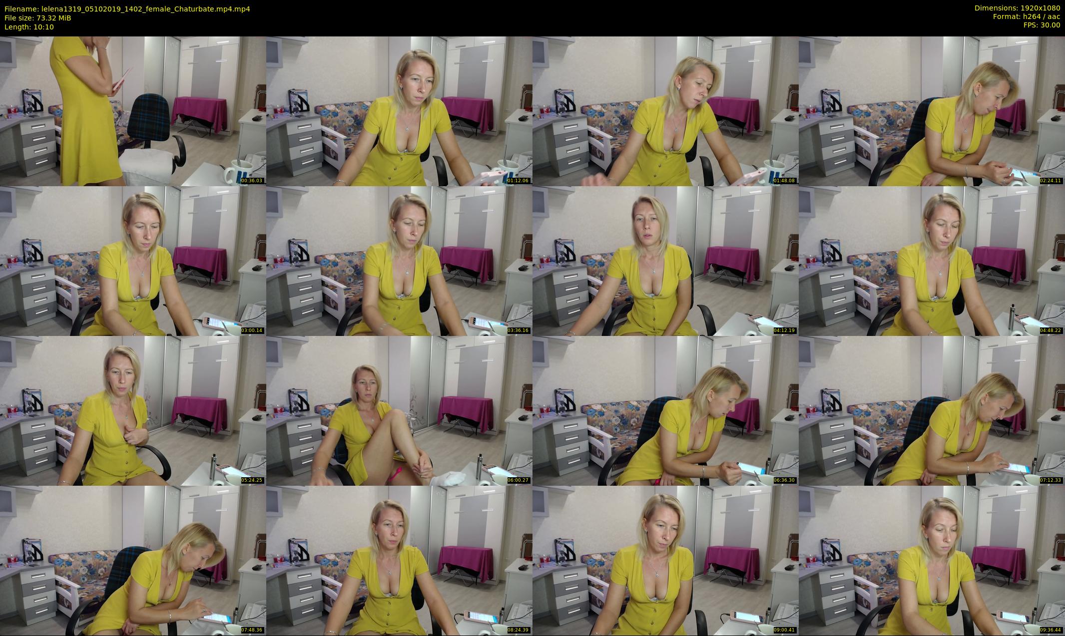 lelena1319 — 11 minute Chaturbate female cam show recording, 1080p, Oct 5, 2019