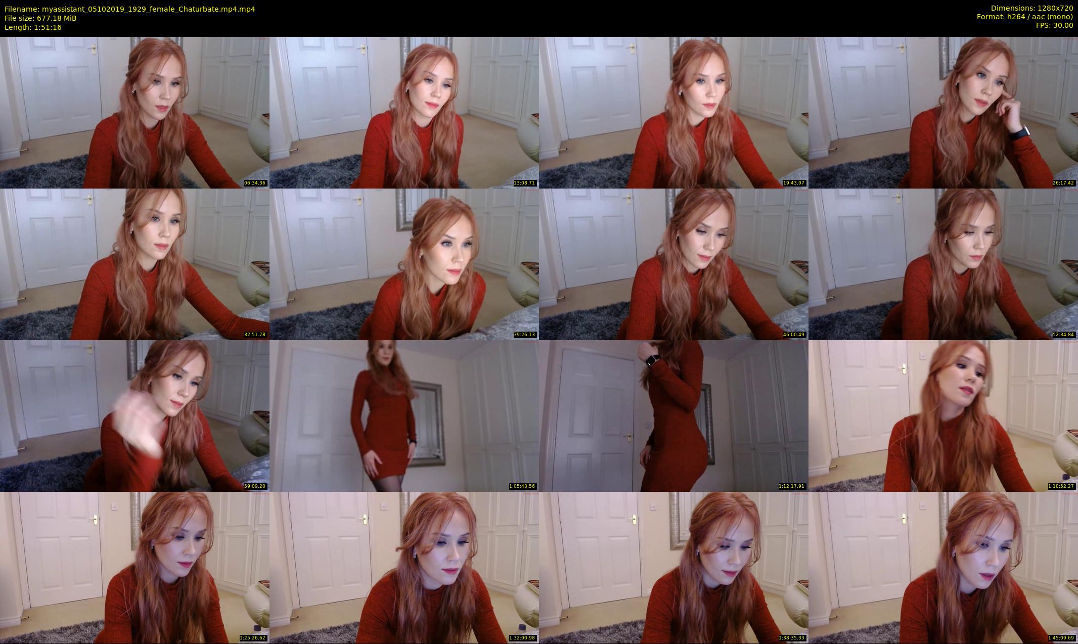 myassistant — 112 minute Chaturbate female cam show recording, 720p, Oct 5, 2019
