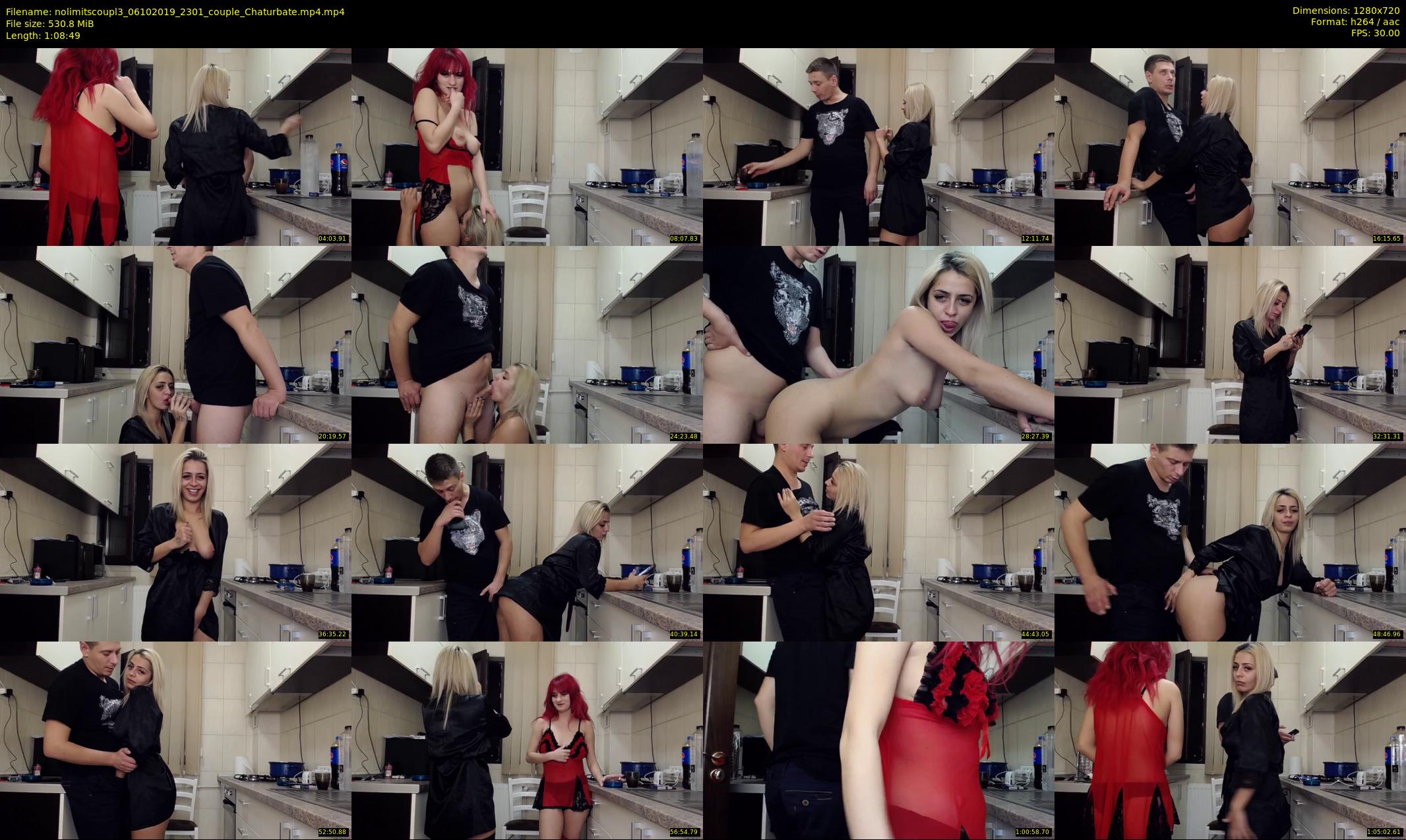 nolimitscoupl3 — 69 minute Chaturbate couple cam show recording, 720p, Oct 6, 2019