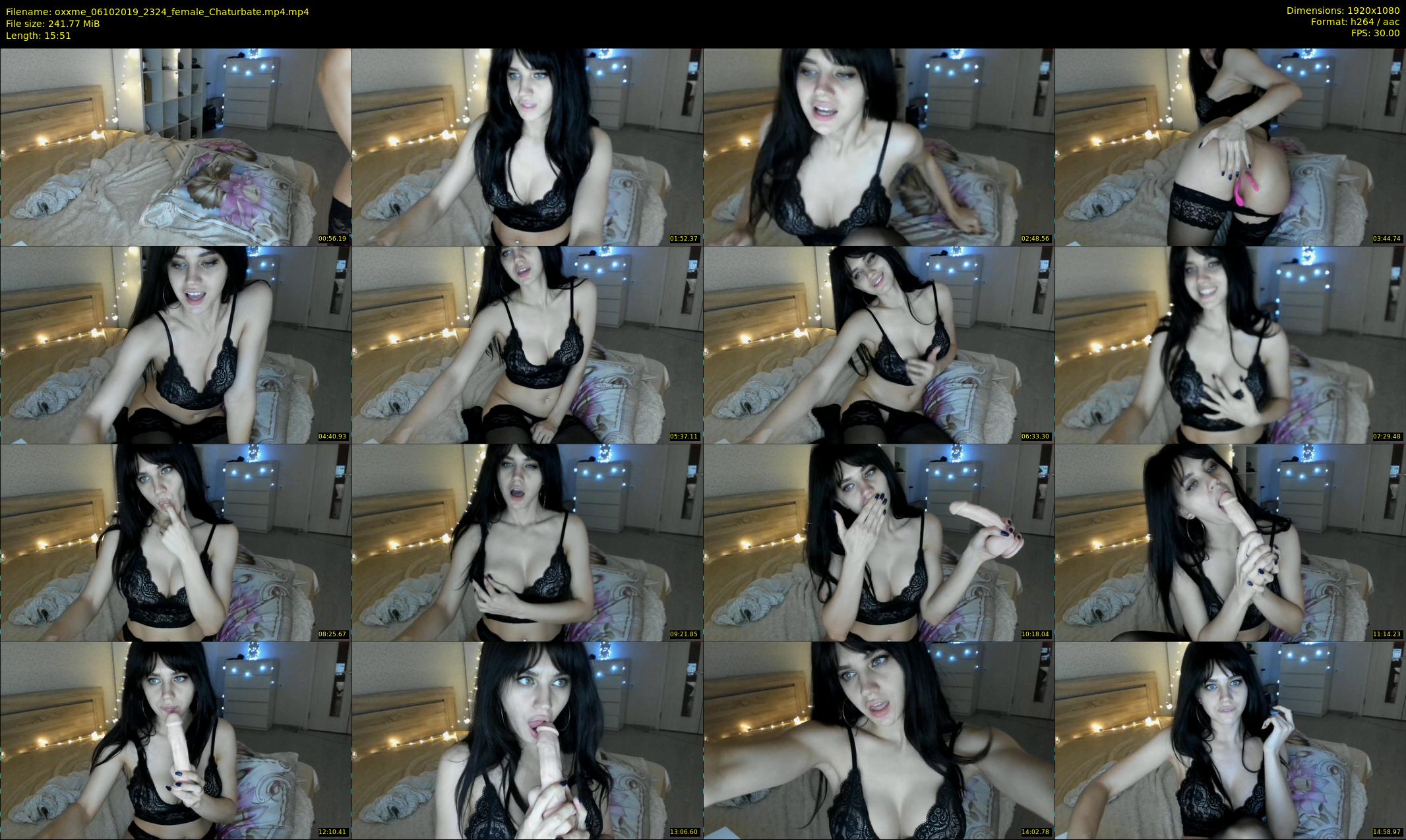 oxxme — 16 minute Chaturbate female cam show recording, 1080p, Oct 6, 2019