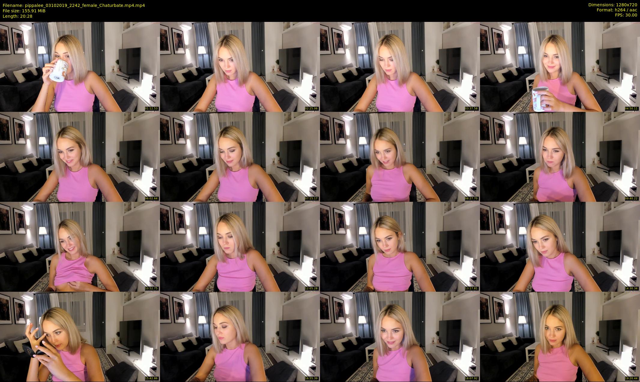 pippalee — 21 minute Chaturbate female cam show recording, 720p, Oct 3, 2019