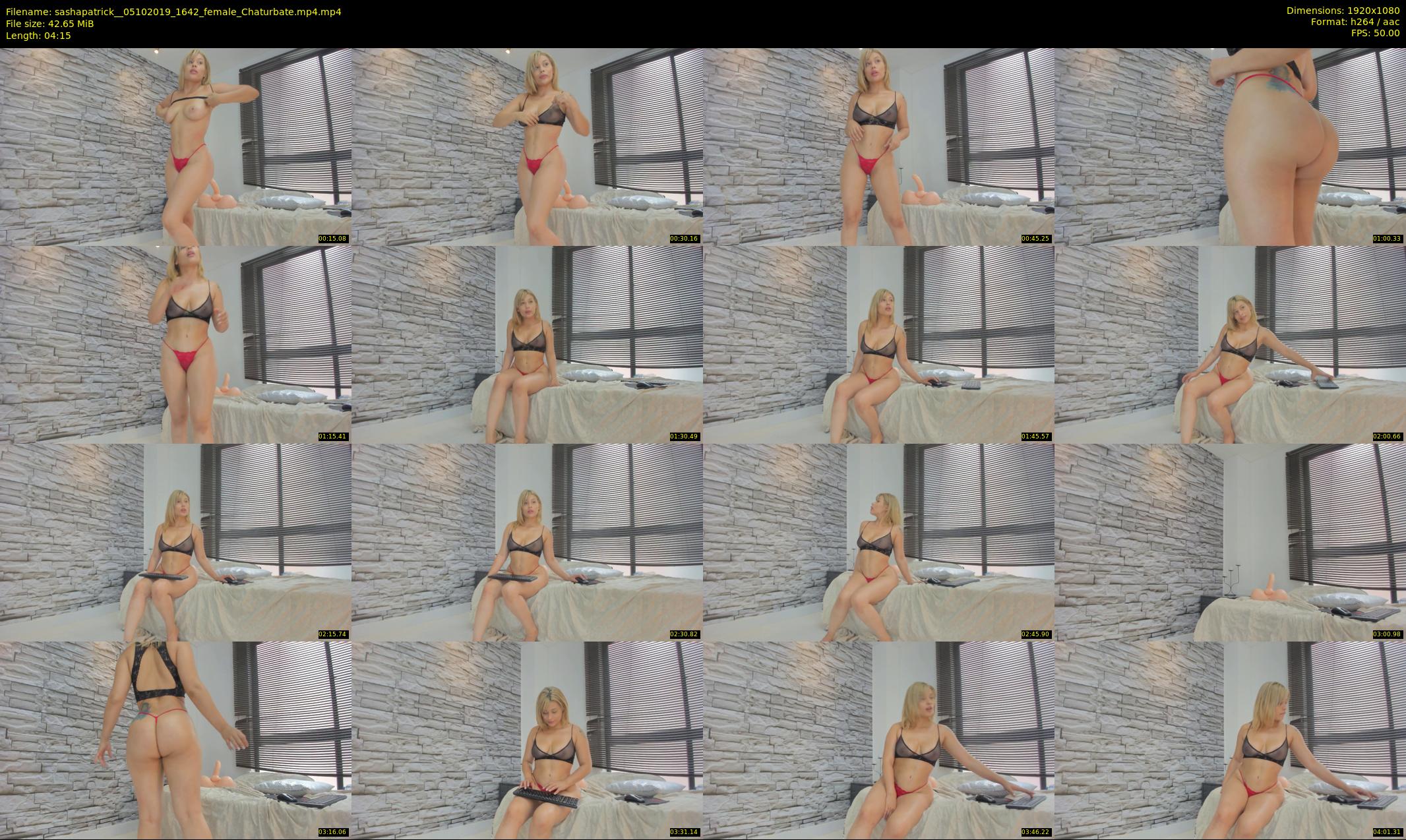 sashapatrick_ — 5 minute Chaturbate female cam show recording, 1080p, Oct 5, 2019
